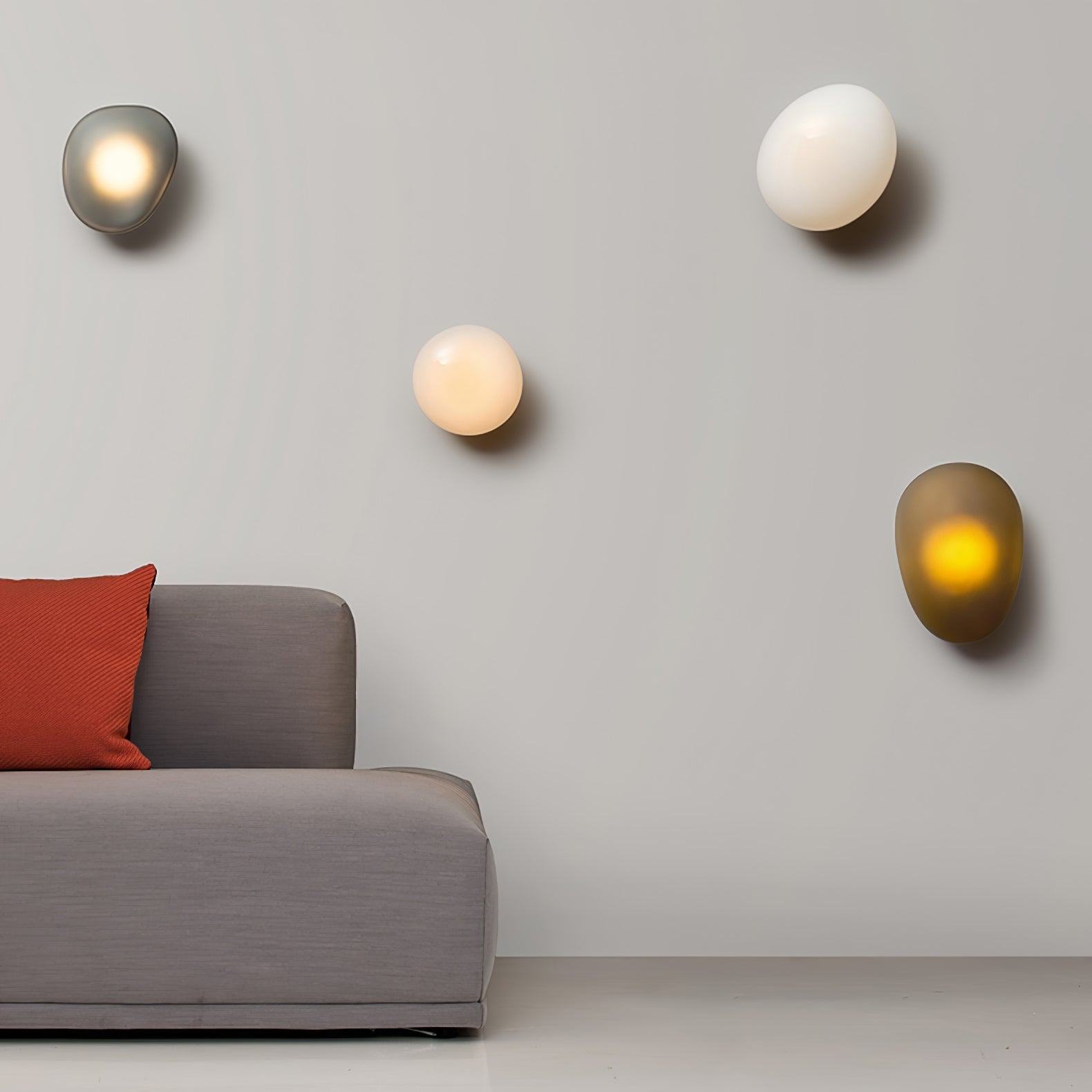 Lustra Wall Lamp Bubble Glass - Letslighting
