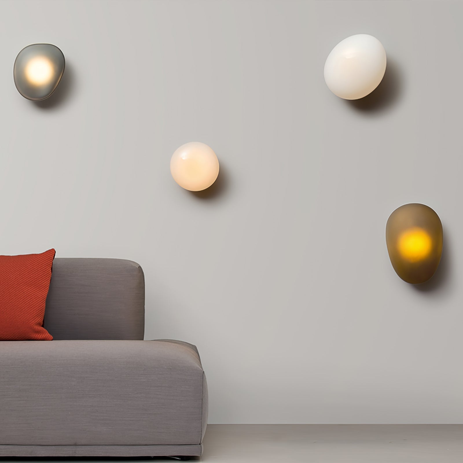 Lustra Wall Lamp Bubble Glass - Letslighting