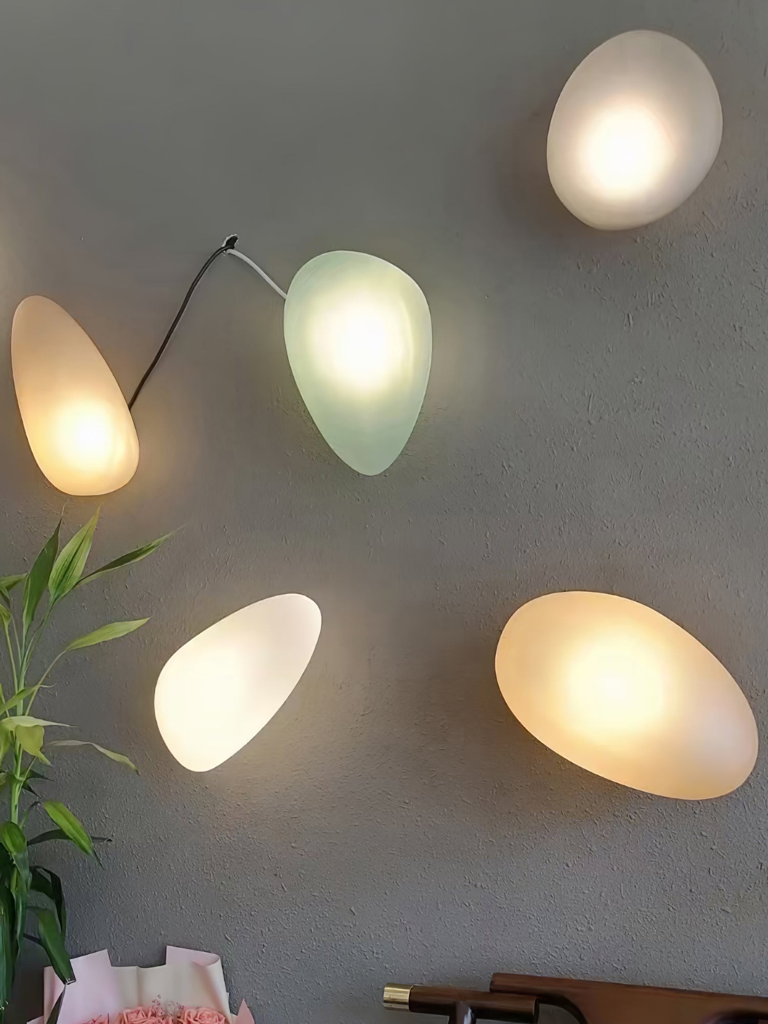 Lustra Wall Lamp Bubble Glass - Letslighting