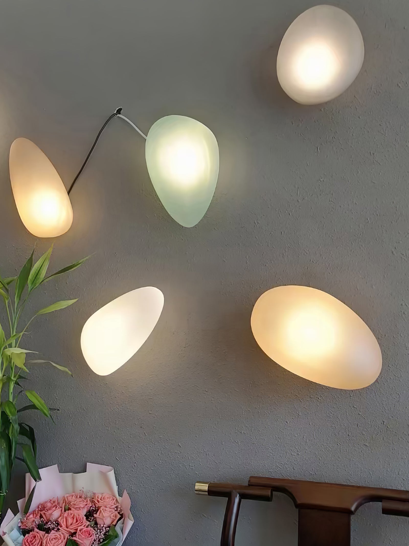 Lustra Wall Lamp Bubble Glass - Letslighting