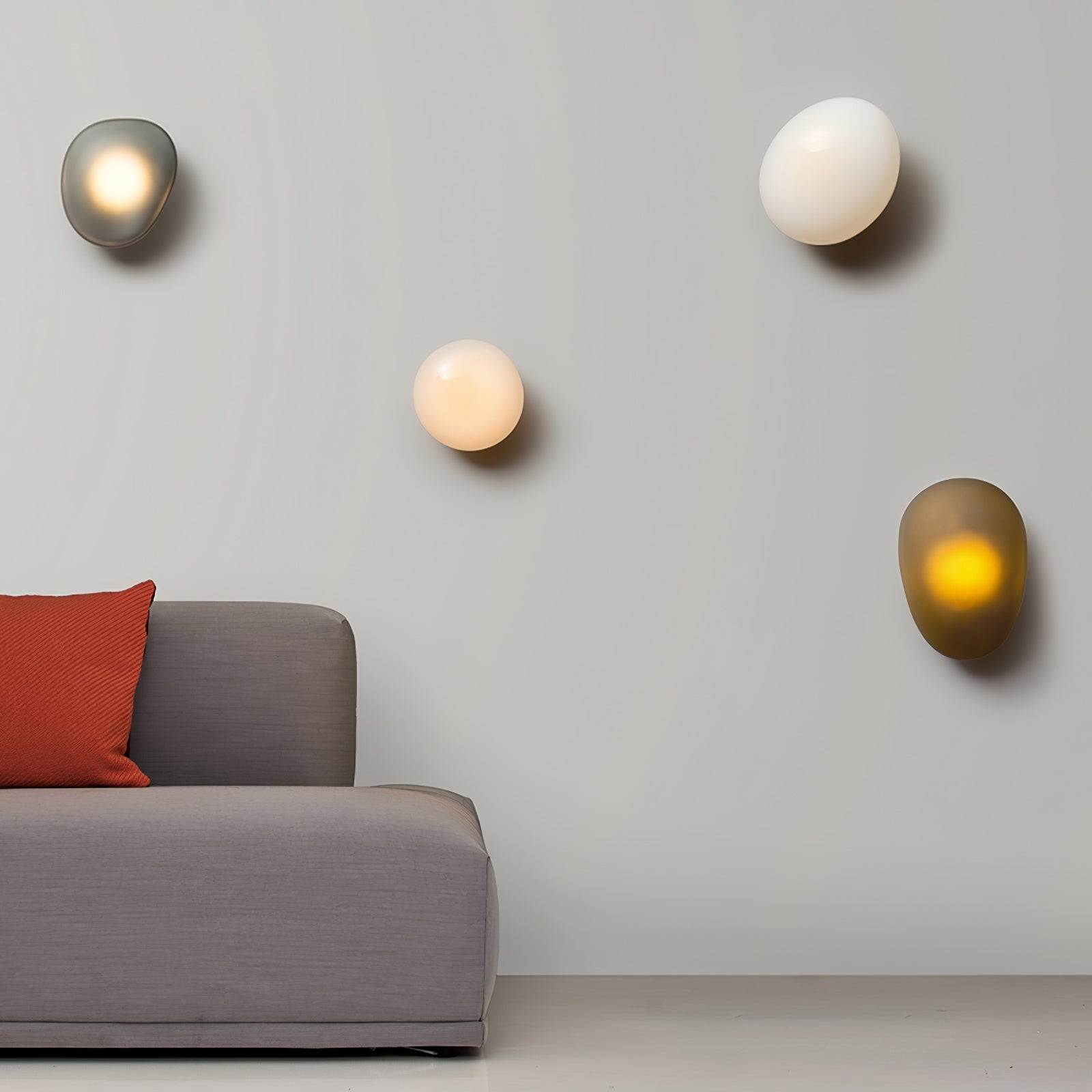 Lustra Wall Lamp Bubble Glass - Letslighting