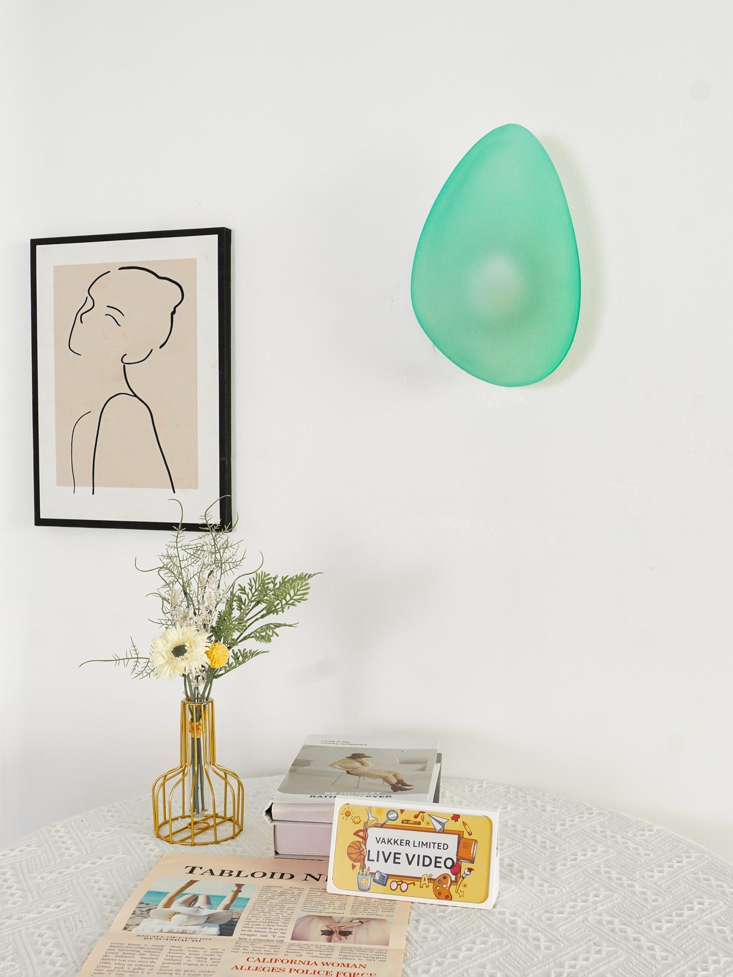 Lustra Wall Lamp Bubble Glass - Letslighting