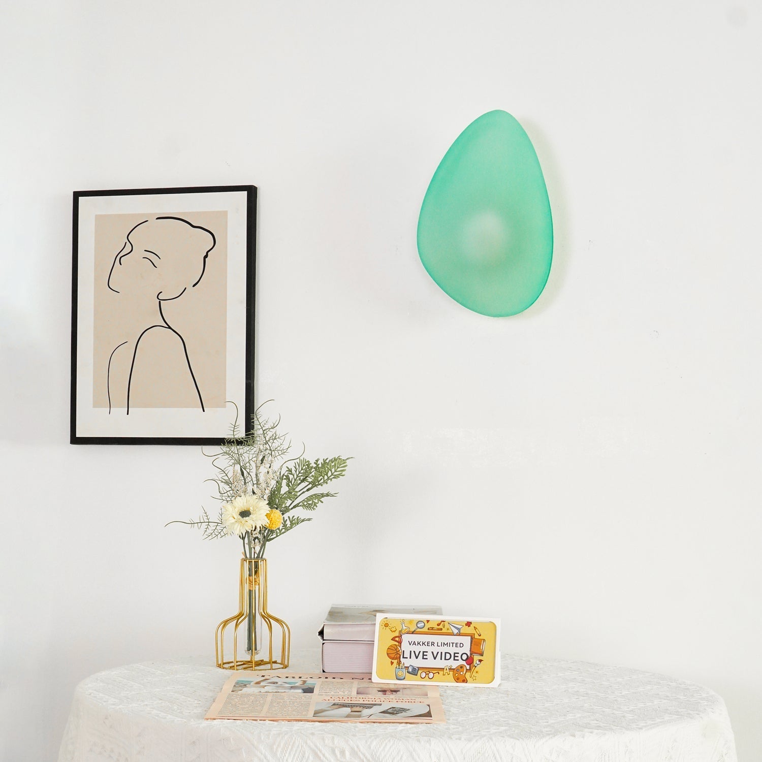 Valentina Bubble Glass Wall Lamp