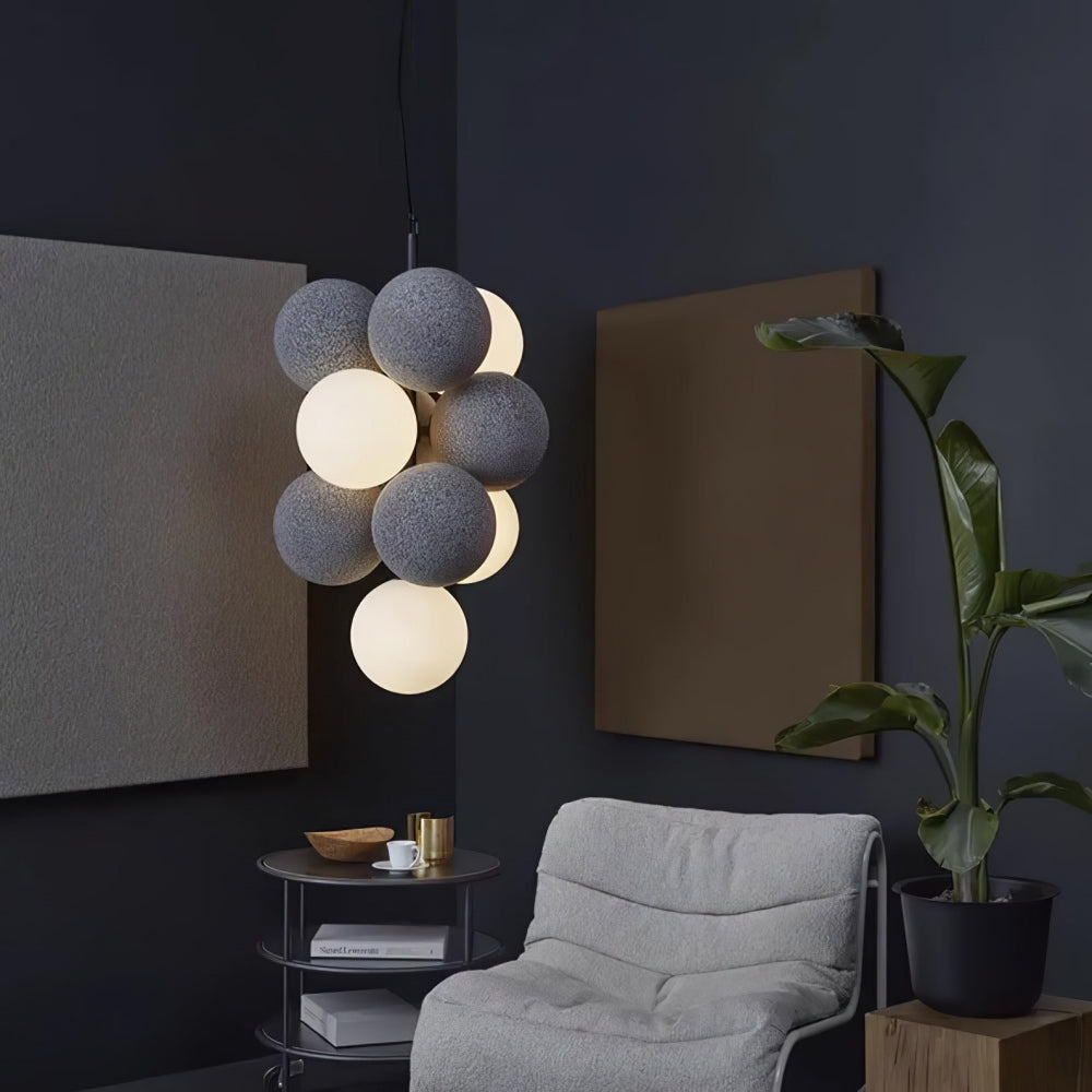 Valentina Nordic Bubble Pendant Light Bedroom Dining Room - Letslighting