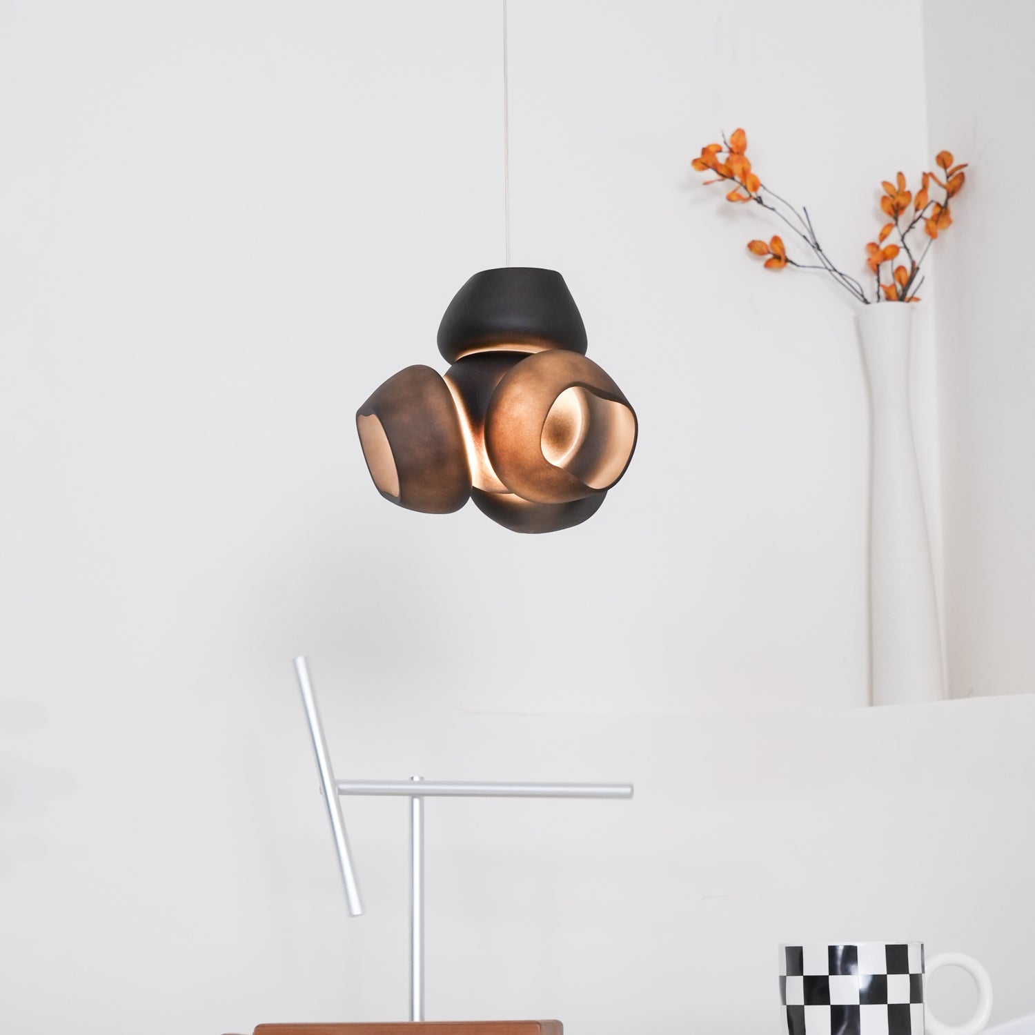 Zamarir Bubbles Cluster Glass Chandelier Staircase - Letslighting