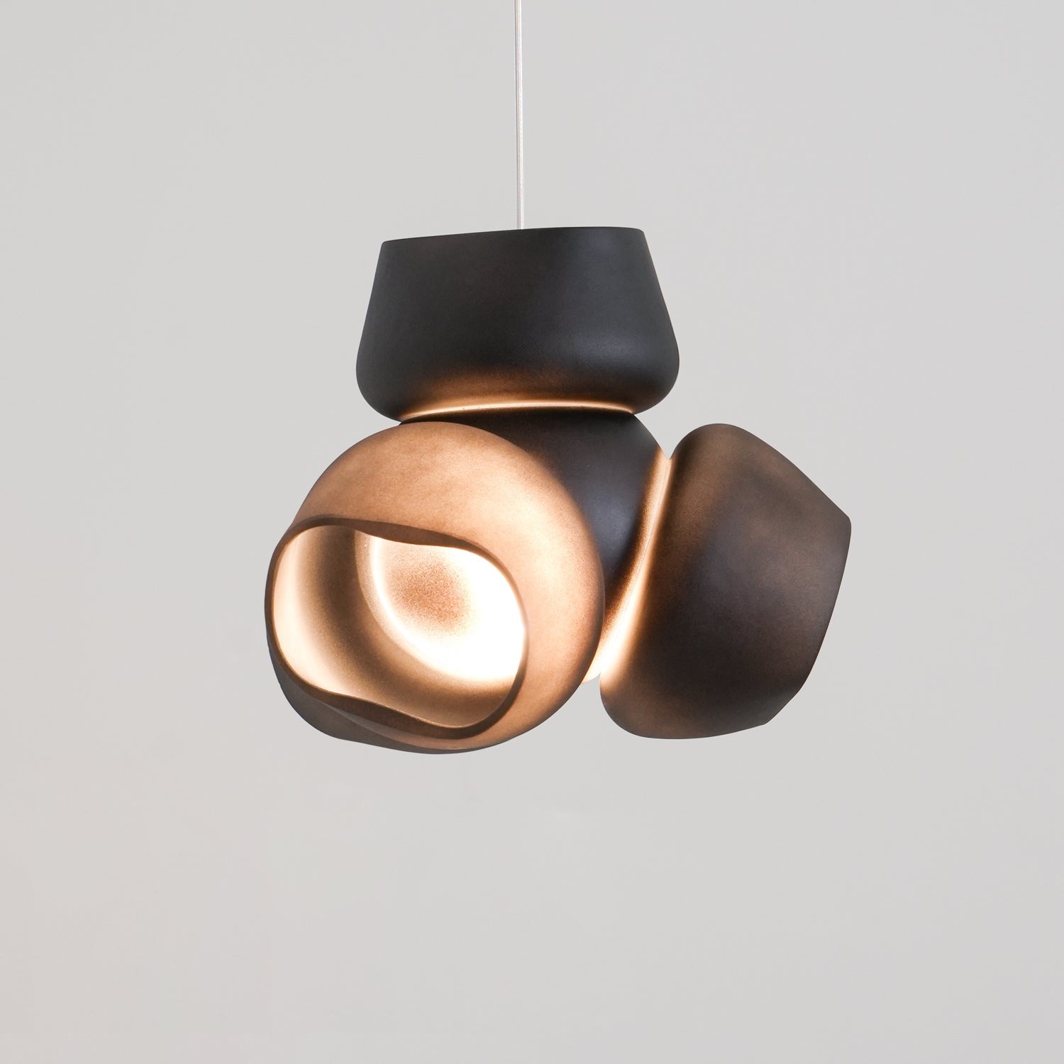 Zamarir Bubbles Cluster Glass Chandelier Staircase - Letslighting