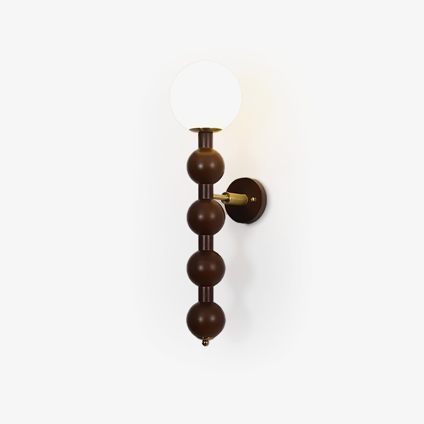 Olaeia Modern Minimalist Bubbly Wooden Glass Wall Lamp - Letslighting