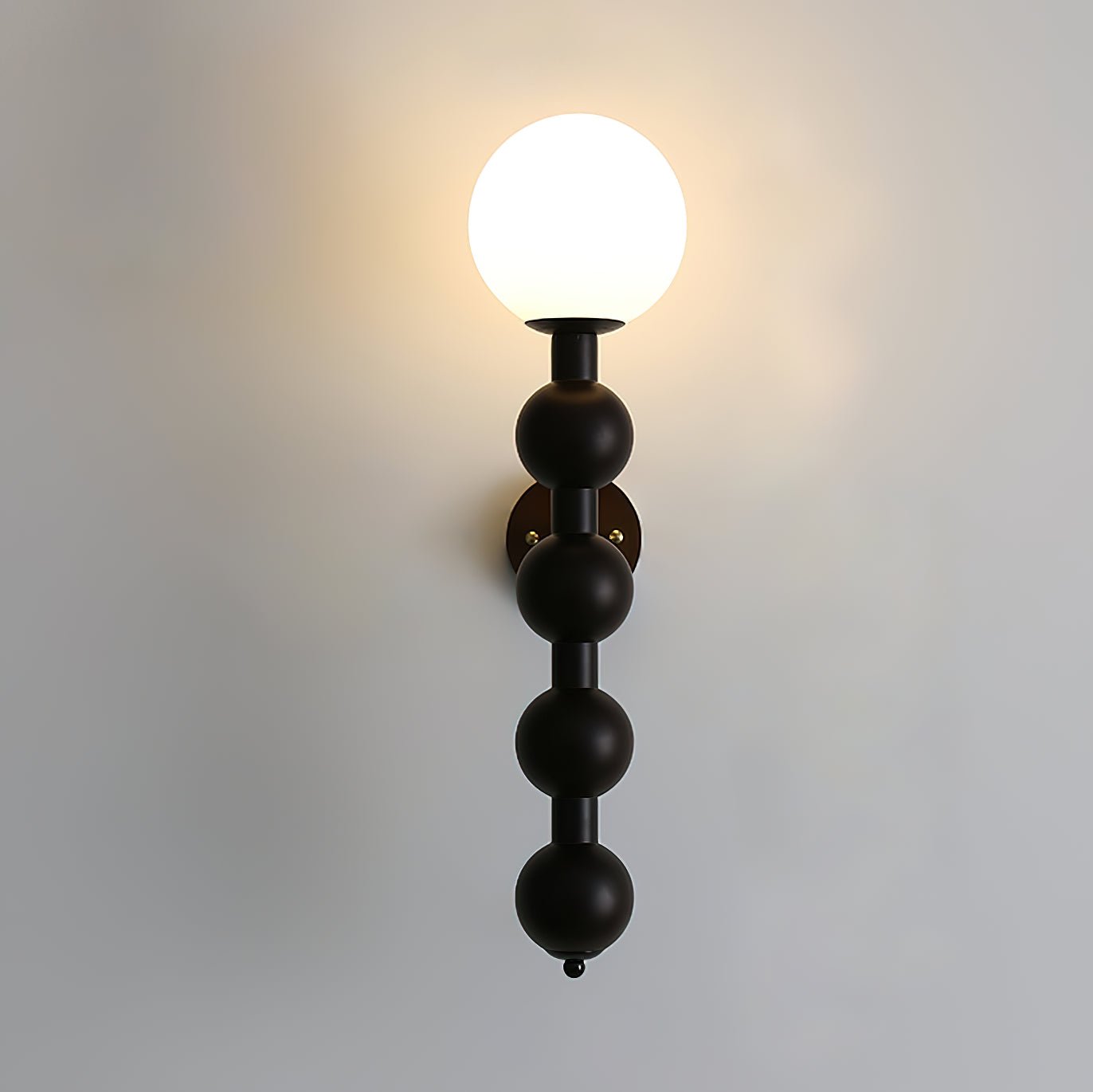 Olaeia Modern Minimalist Bubbly Wooden Glass Wall Lamp - Letslighting