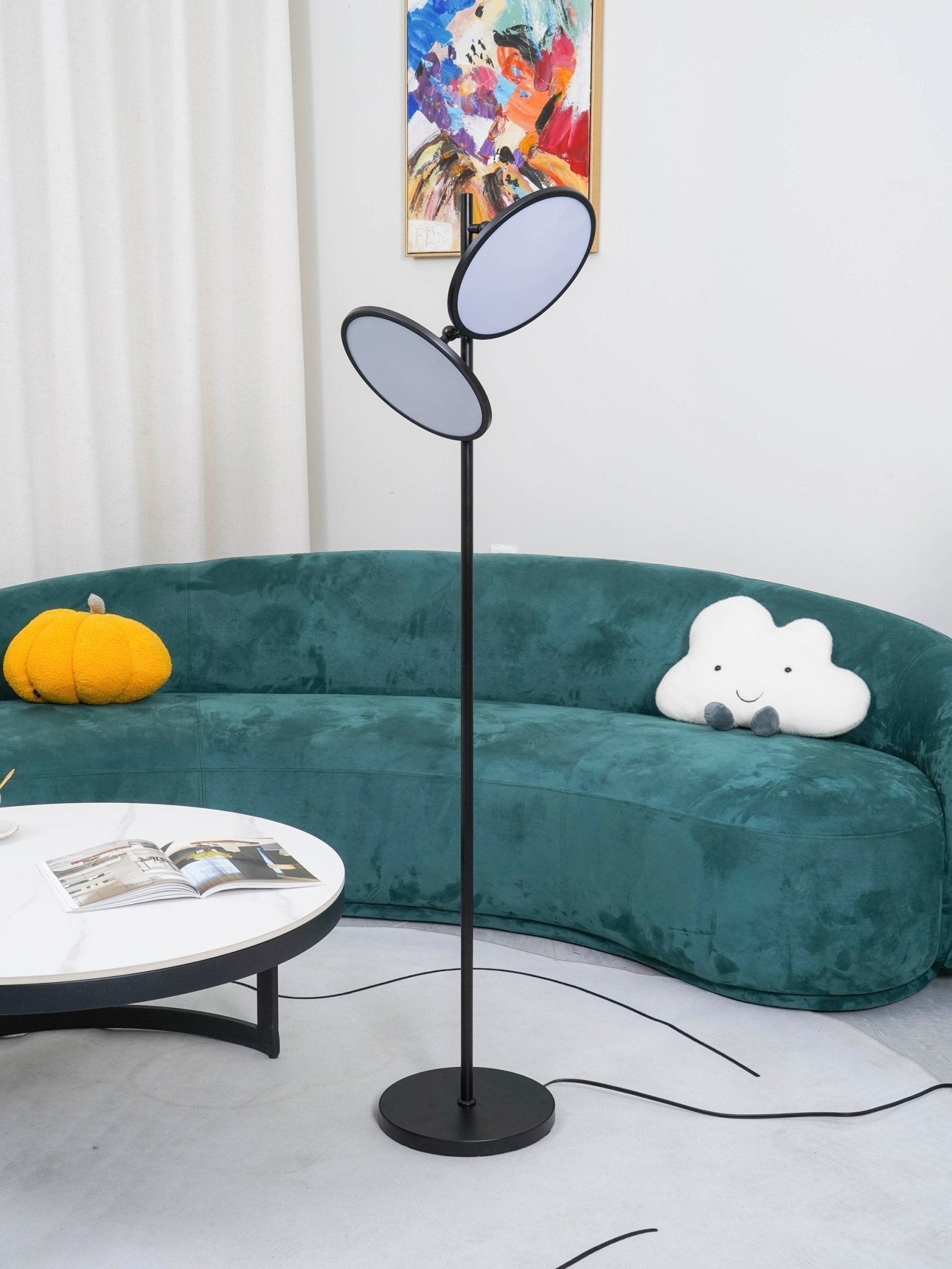 Orbiter Acrylic Artistic Floor Lamp - Letslighting