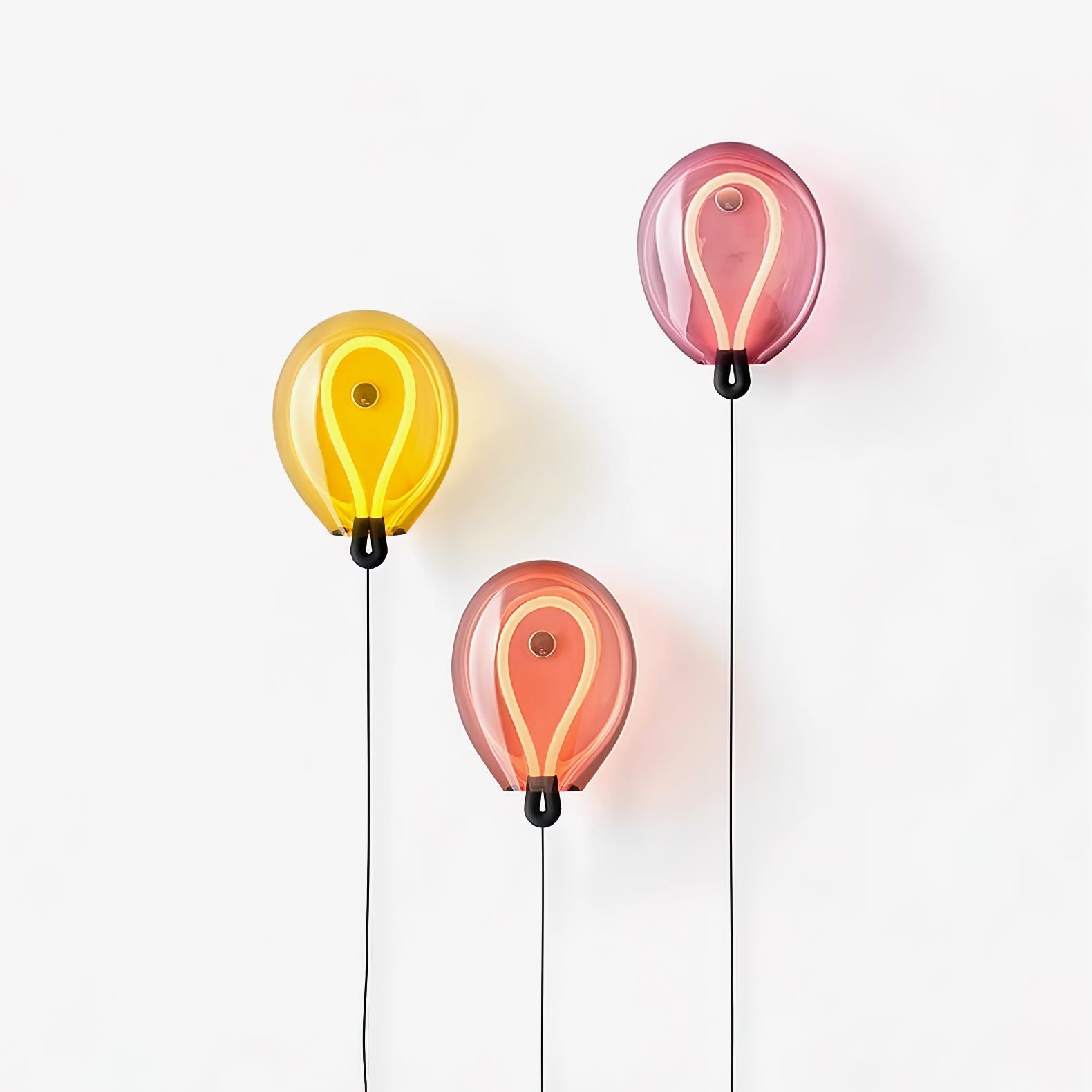 Lysolila Premium Nordic Art Glass Wall Light - Letslighting