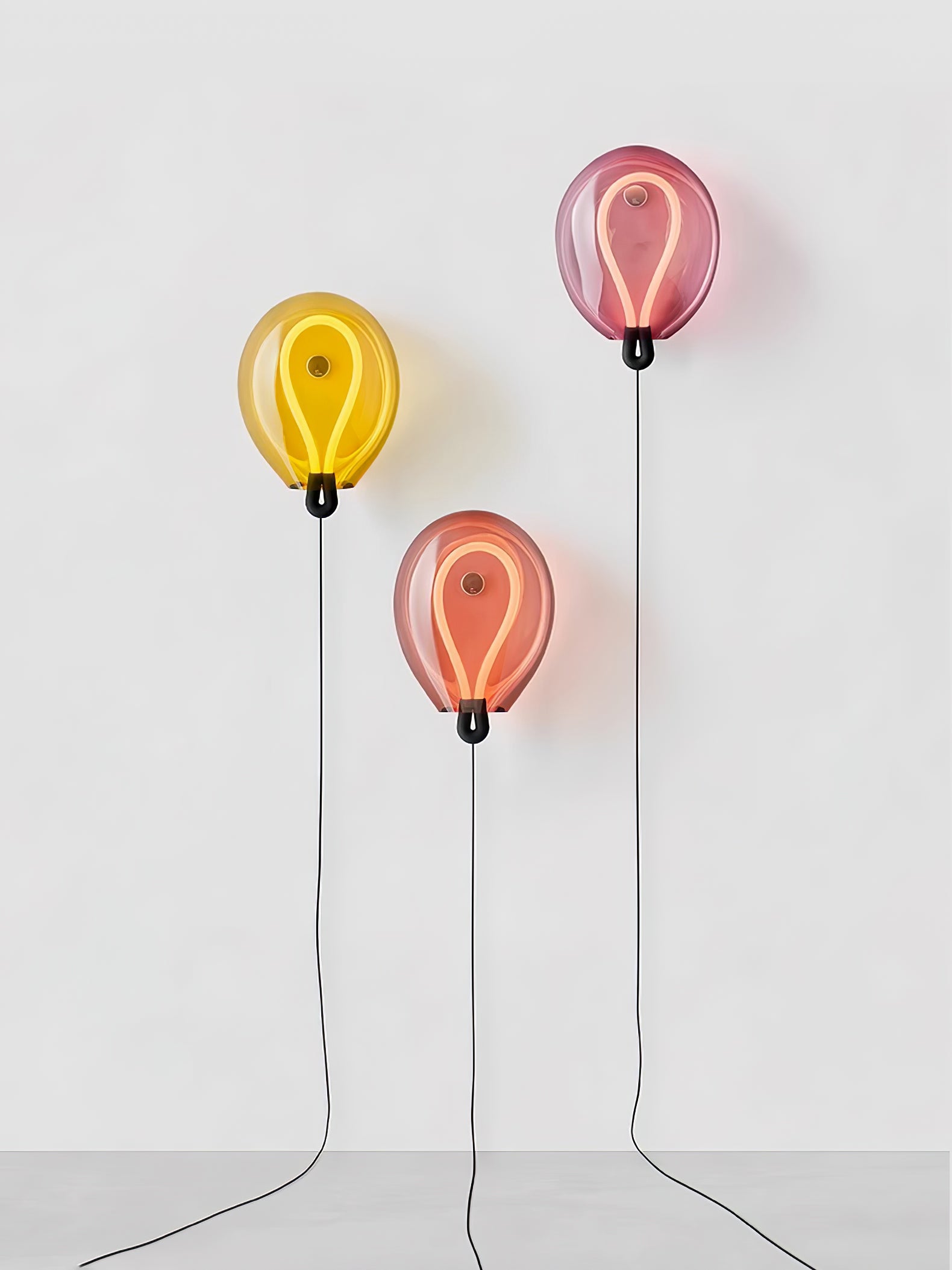 Lysolila Premium Nordic Art Glass Wall Light - Letslighting