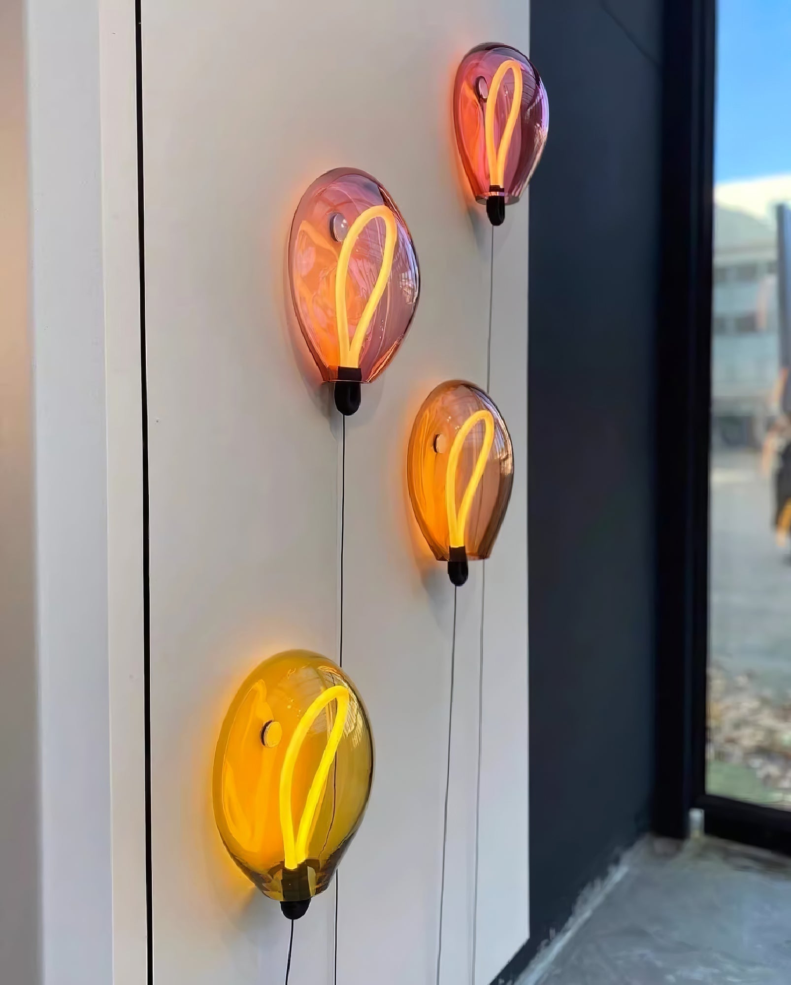 Lysolila Premium Nordic Art Glass Wall Light - Letslighting