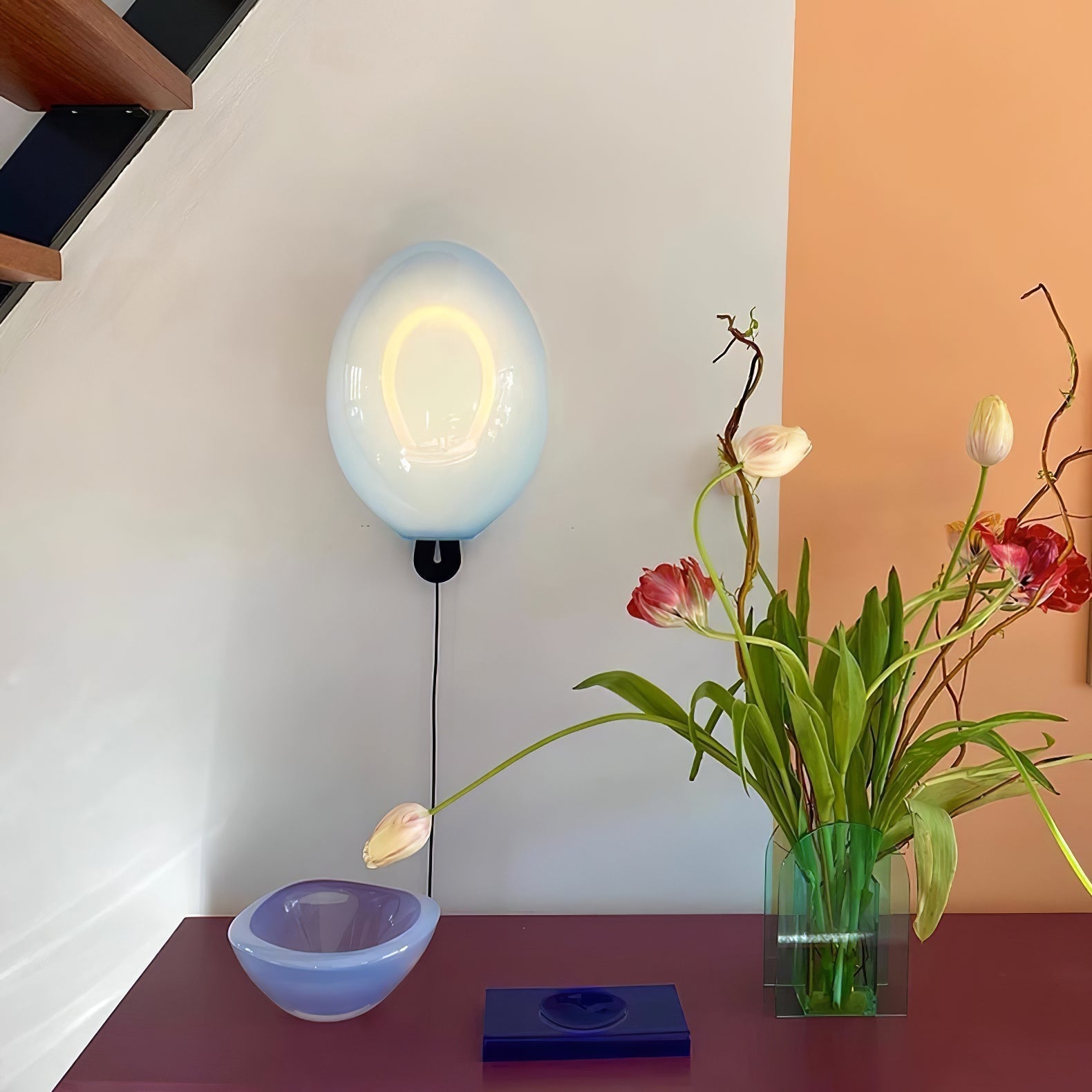 Lysolila Premium Nordic Art Glass Wall Light - Letslighting