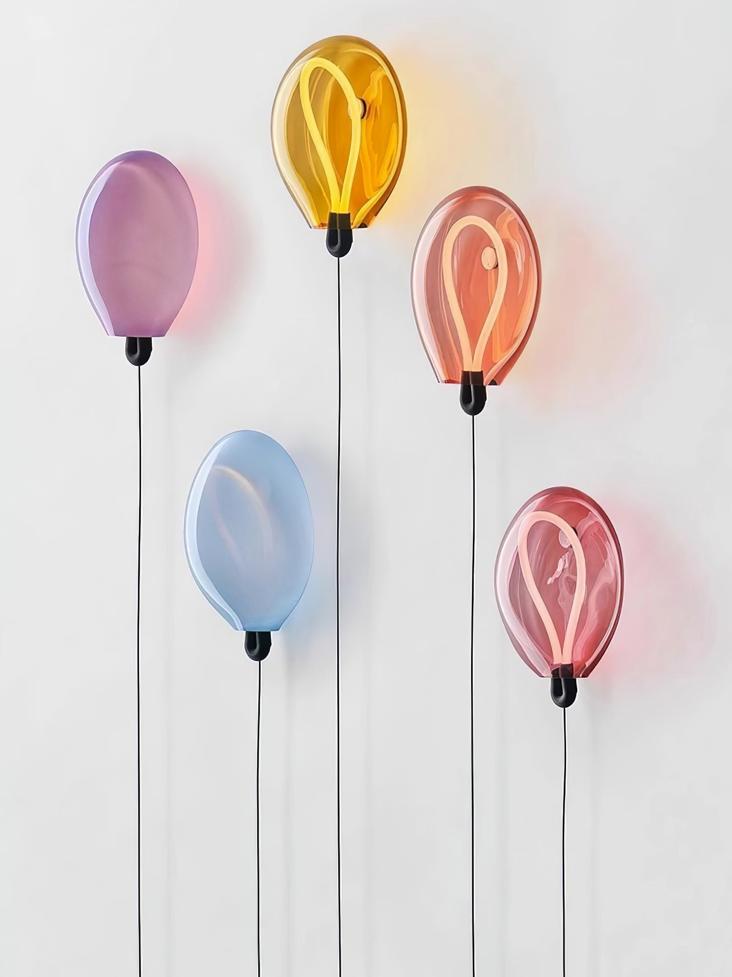 Lysolila Premium Nordic Art Glass Wall Light - Letslighting