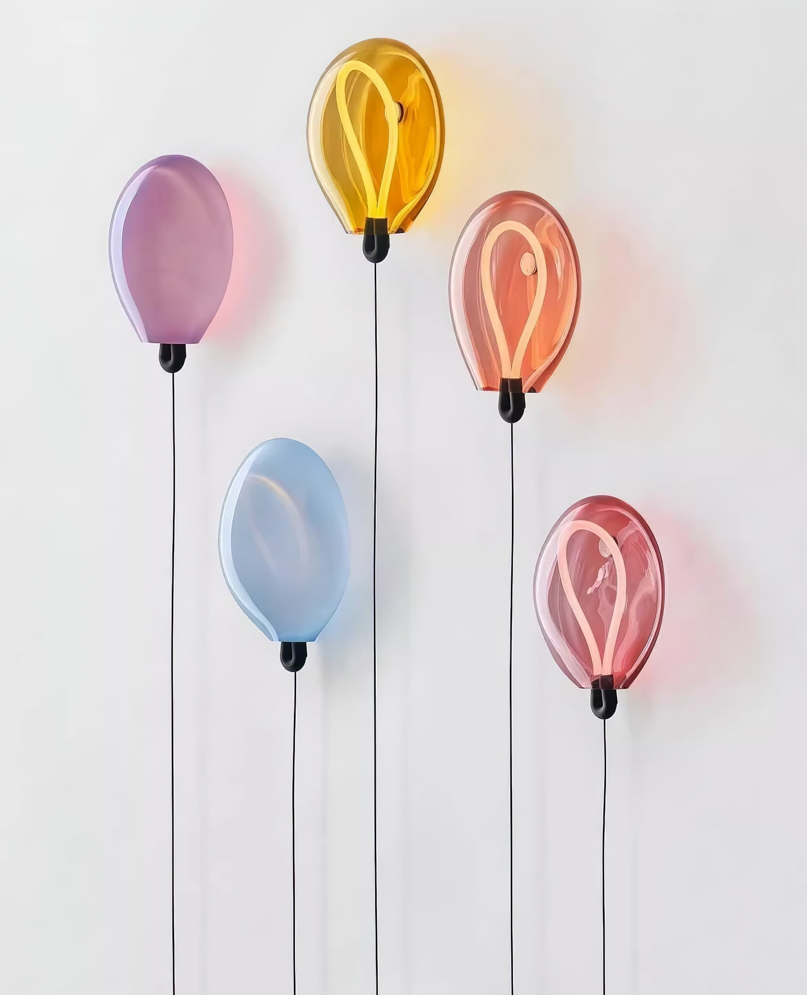 Lysolila Premium Nordic Art Glass Wall Light - Letslighting