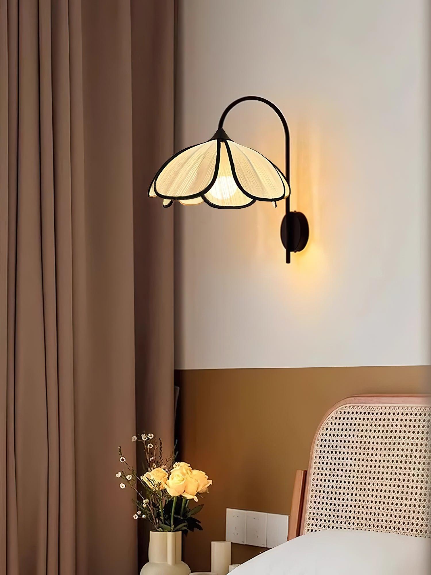 Ivsiliel Natural Burnt Petal Wall Lamp - Letslighting