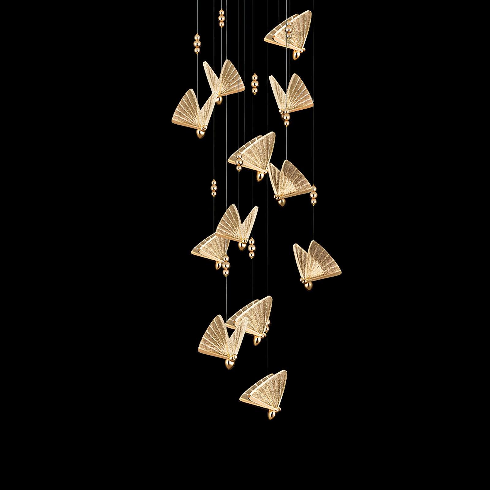 Lunora Modern Butterfly Pendant Light - Letslighting