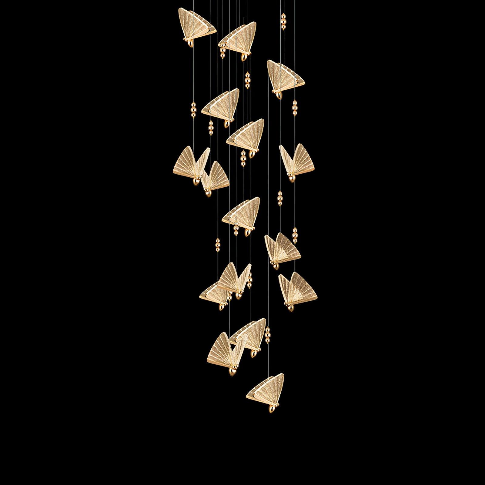 Lunora Modern Butterfly Pendant Light - Letslighting