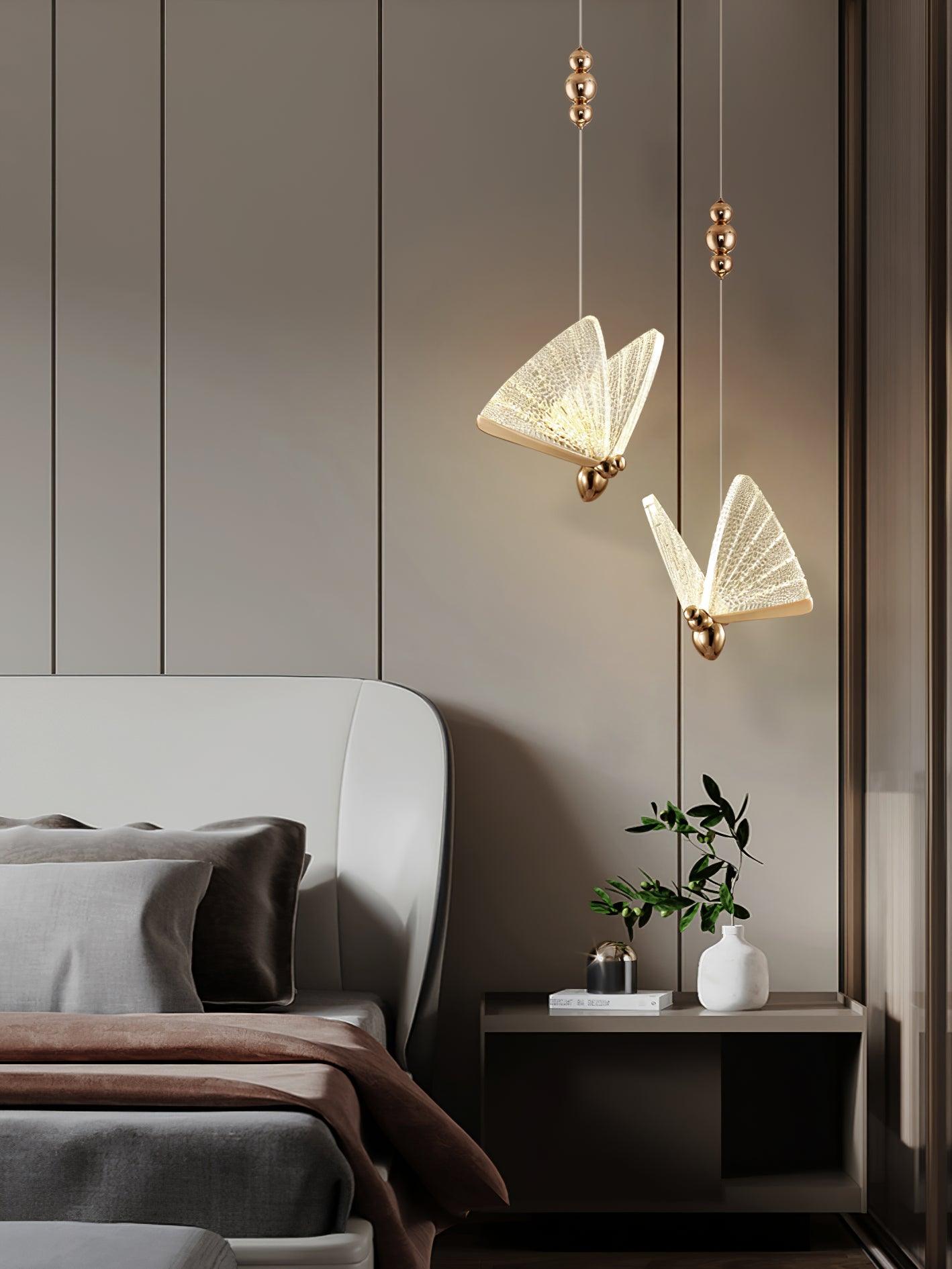 Lunora Modern Butterfly Pendant Light - Letslighting