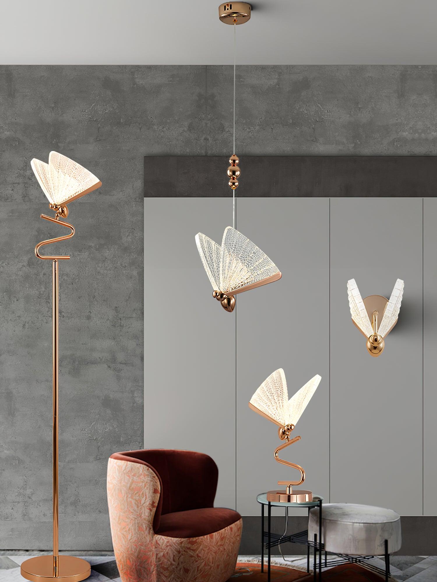 Lunora Modern Butterfly Pendant Light - Letslighting