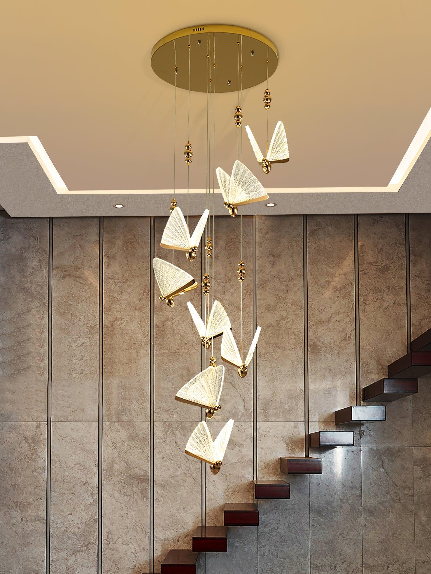 Lunora Modern Butterfly Pendant Light - Letslighting