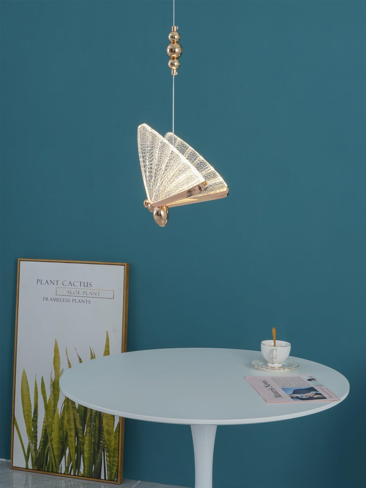 Lunora Modern Butterfly Pendant Light - Letslighting