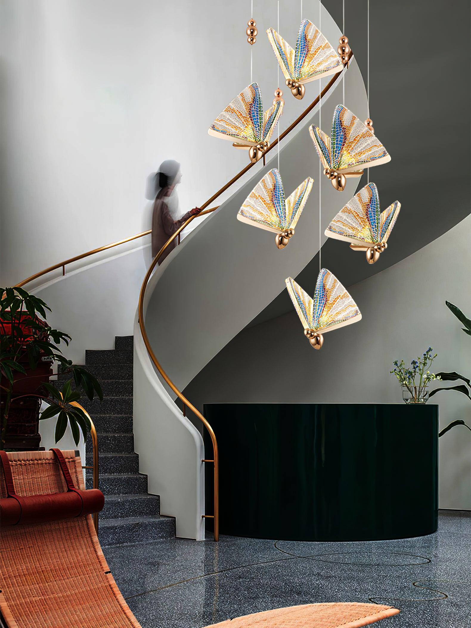 Lunora Modern Butterfly Pendant Light - Letslighting