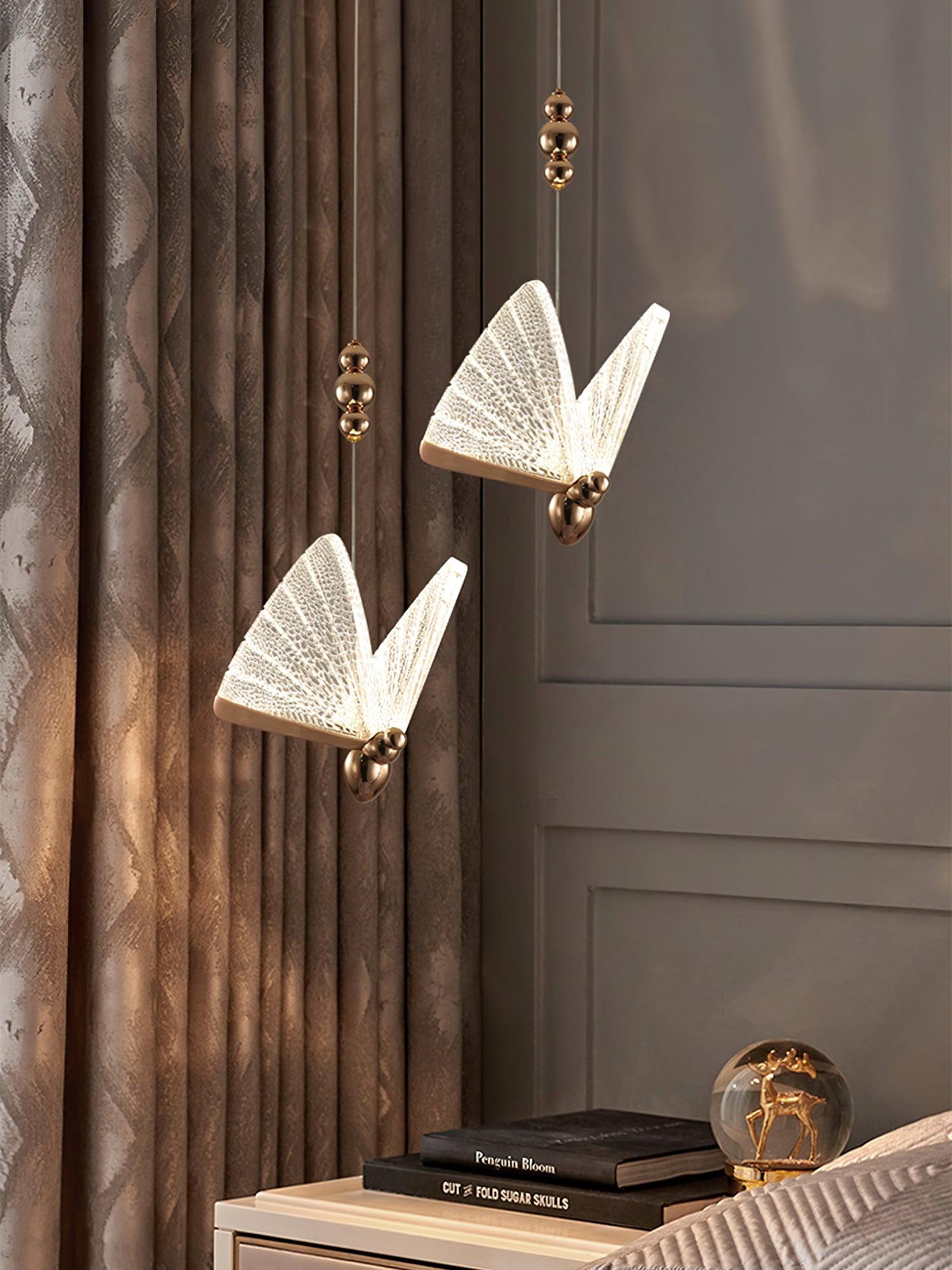 Lunora Modern Butterfly Pendant Light - Letslighting