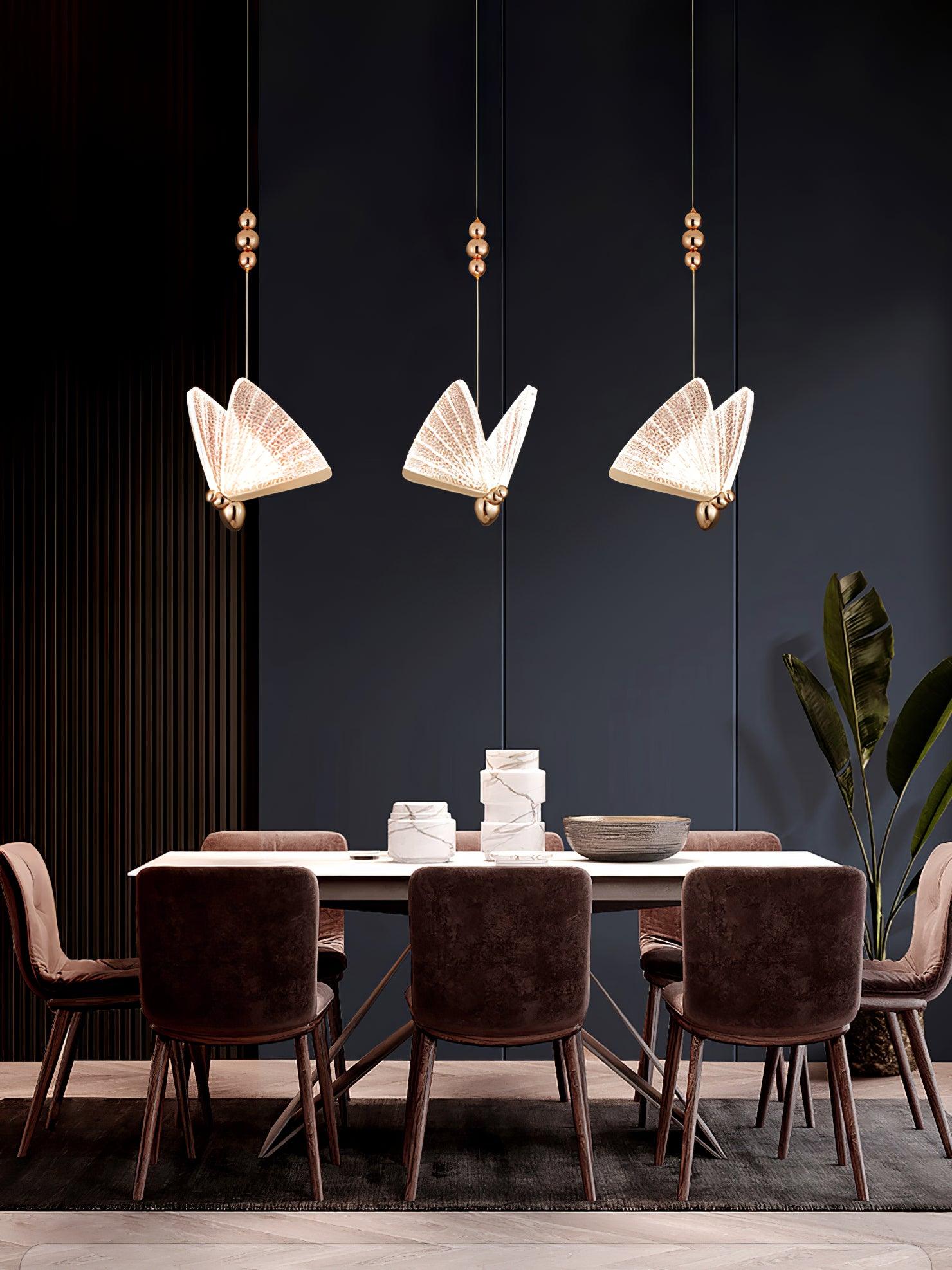 Lunora Modern Butterfly Pendant Light - Letslighting