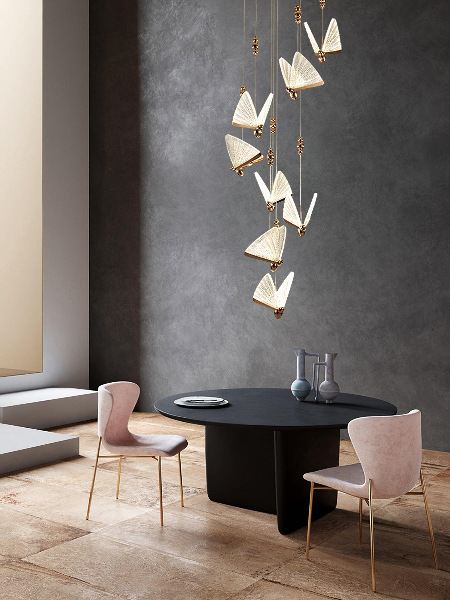 Lunora Modern Butterfly Pendant Light - Letslighting
