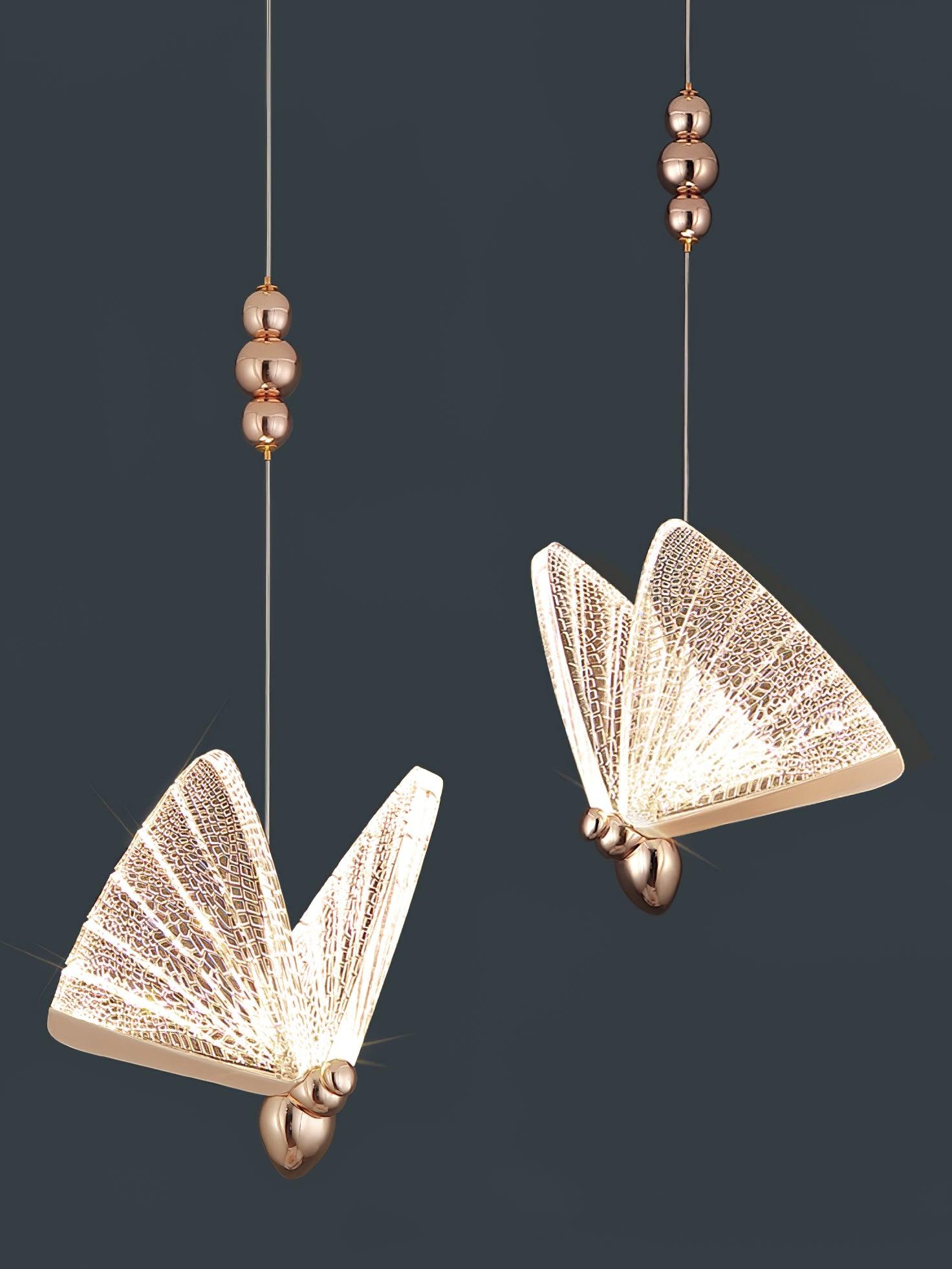 Lunora Modern Butterfly Pendant Light - Letslighting
