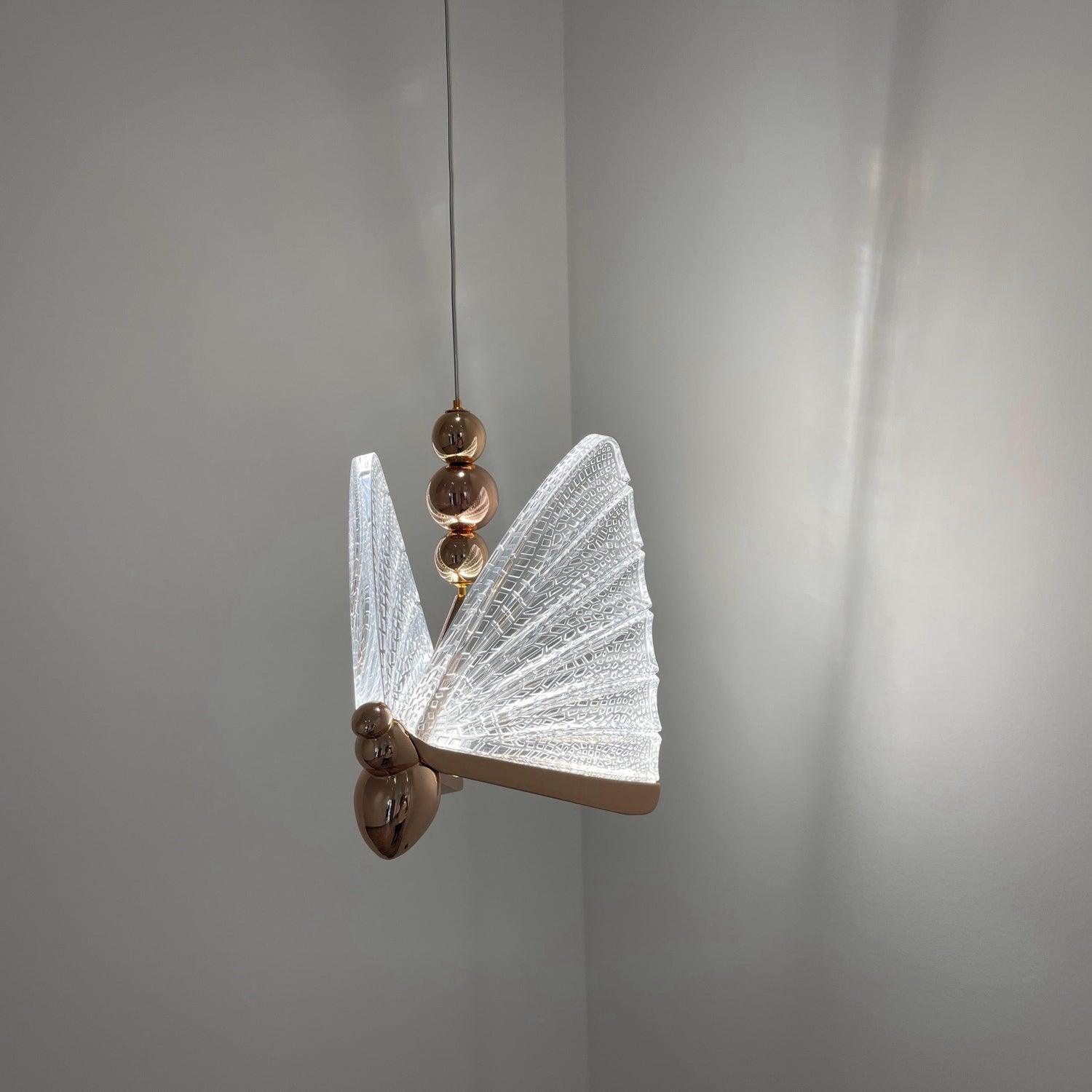 Lunora Modern Butterfly Pendant Light - Letslighting