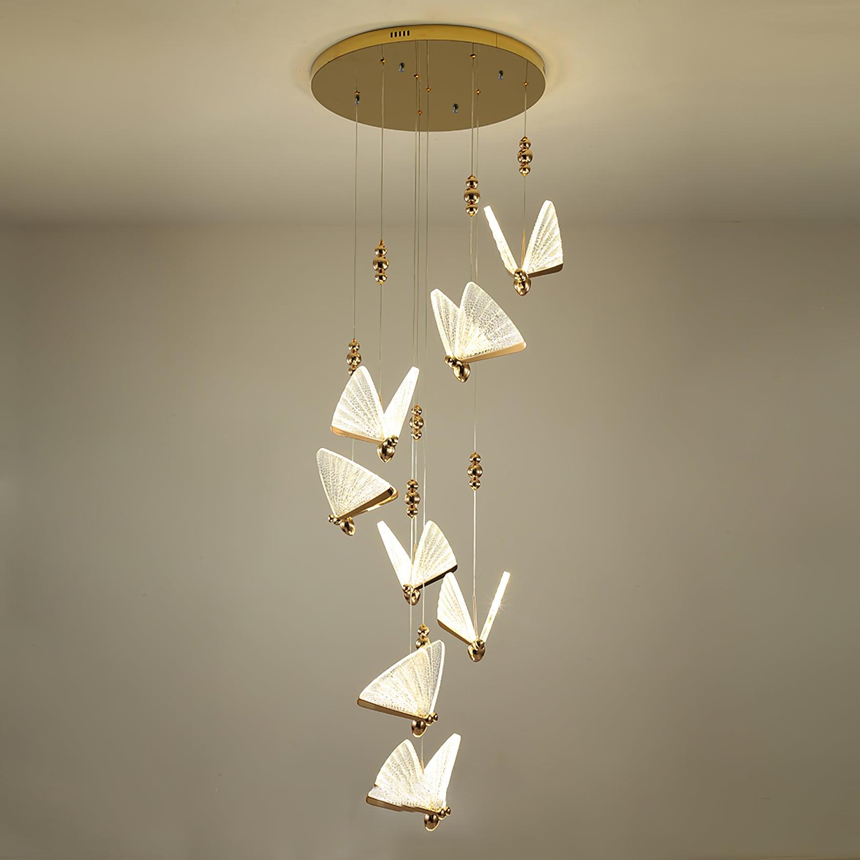 Lunora Modern Butterfly Pendant Light - Letslighting