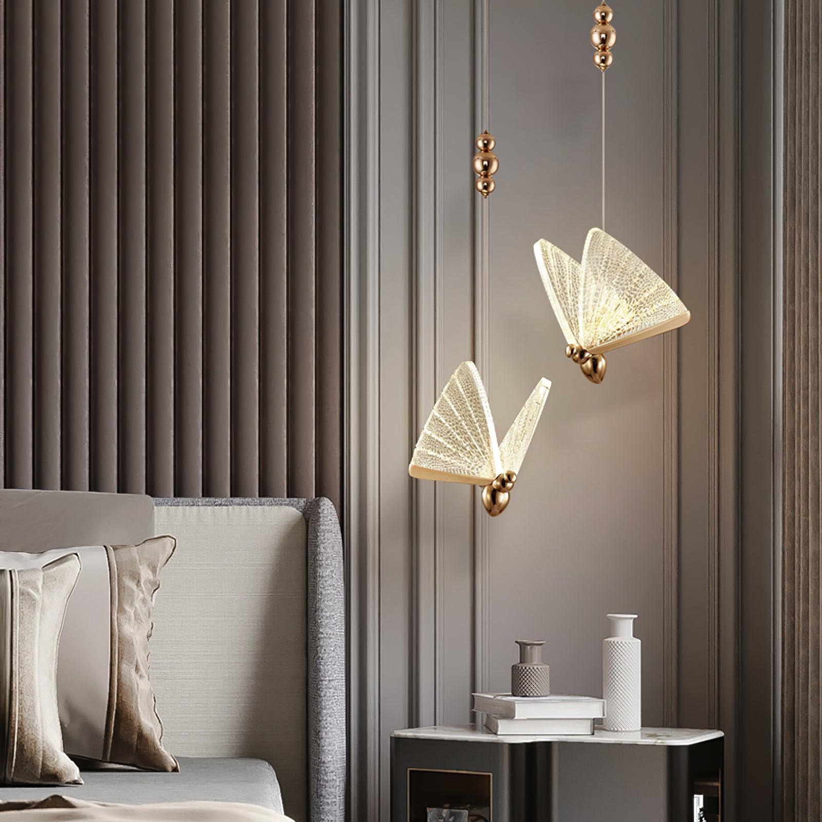 Lunora Modern Butterfly Pendant Light - Letslighting