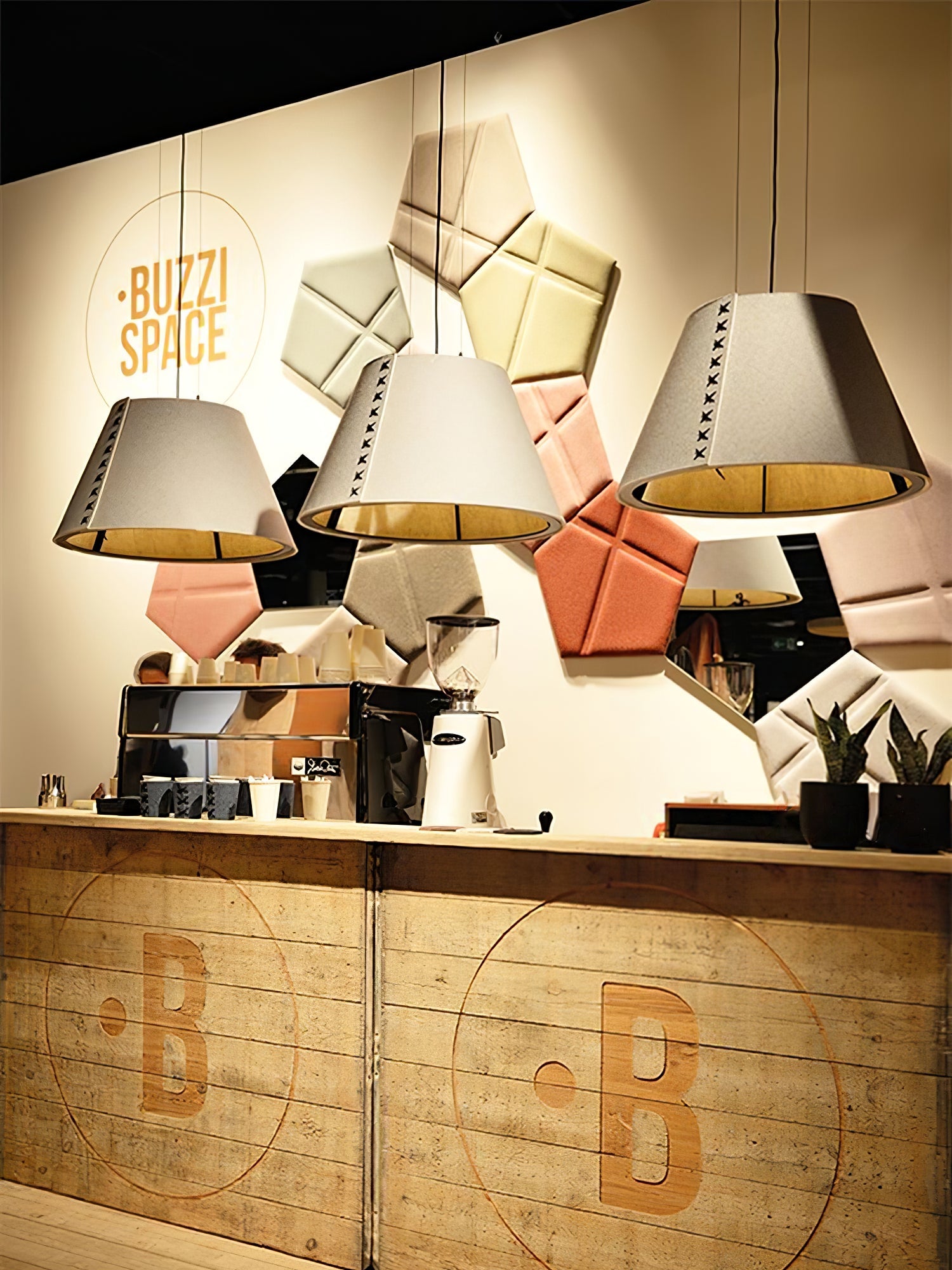 Acoustic Pendant Lamp Noise Reduction Office - Letslighting