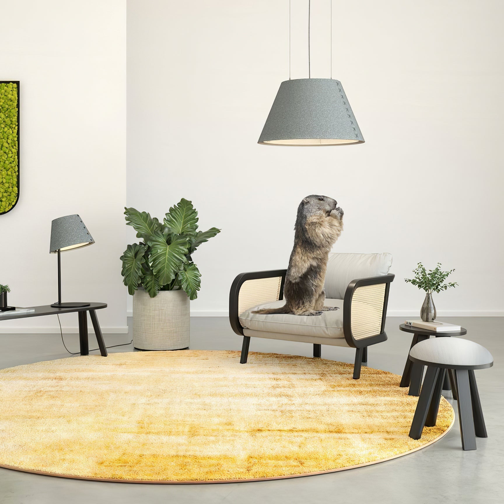 Acoustic Pendant Lamp Noise Reduction Office - Letslighting
