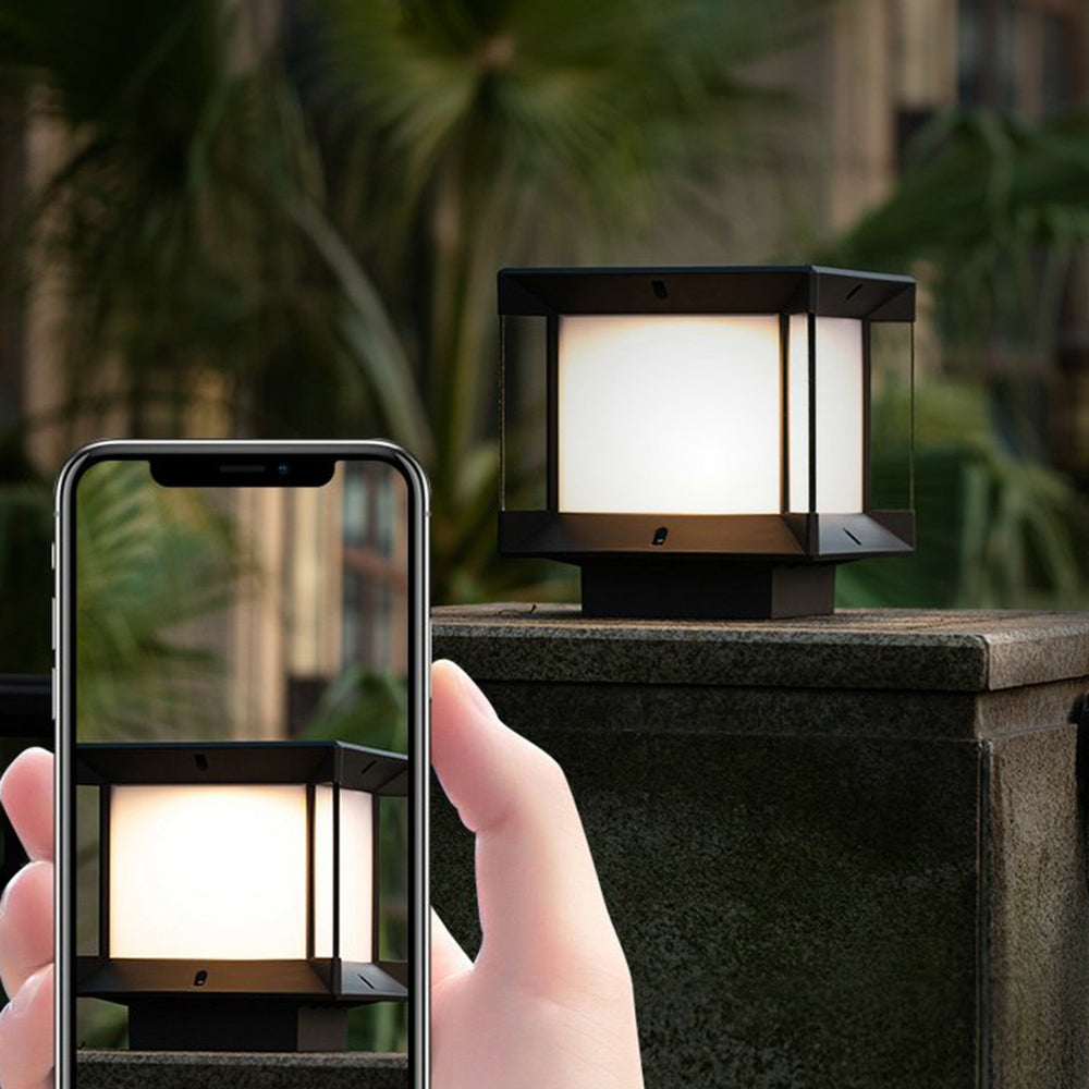 Ray Modern Rectangular Glass Outdoor Lamp - - Letslighting