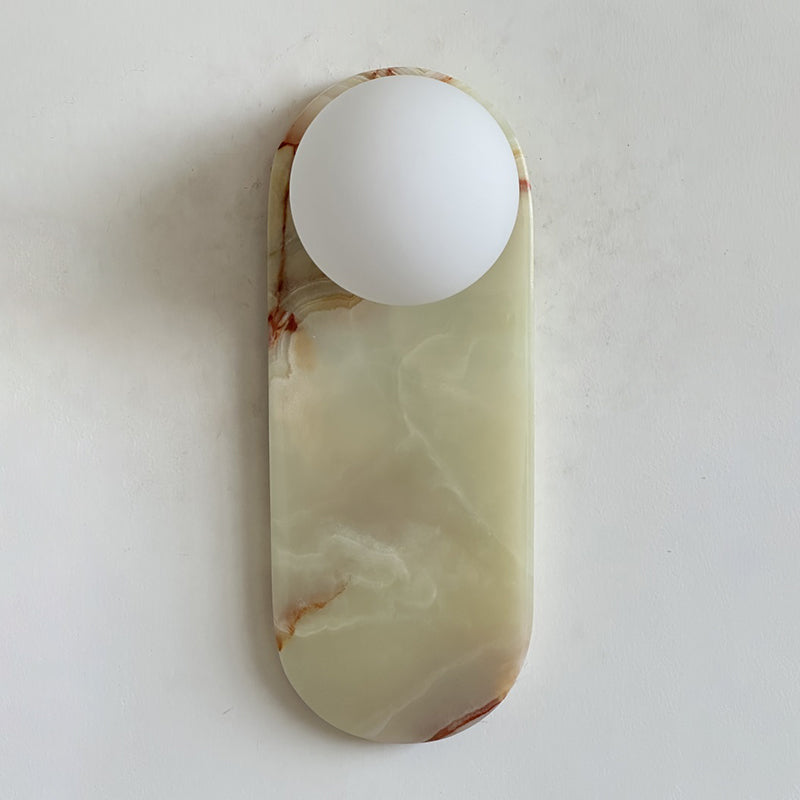 Idoraris Modern Minimalist Cyan Jade Sconce Wall Lamp - Letslighting