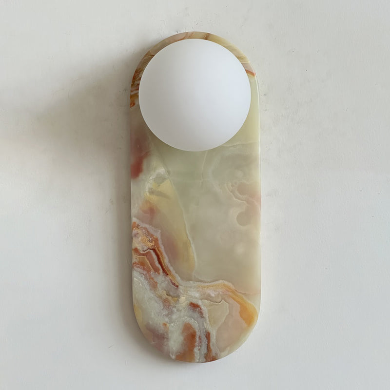 Idoraris Modern Minimalist Cyan Jade Sconce Wall Lamp - Letslighting