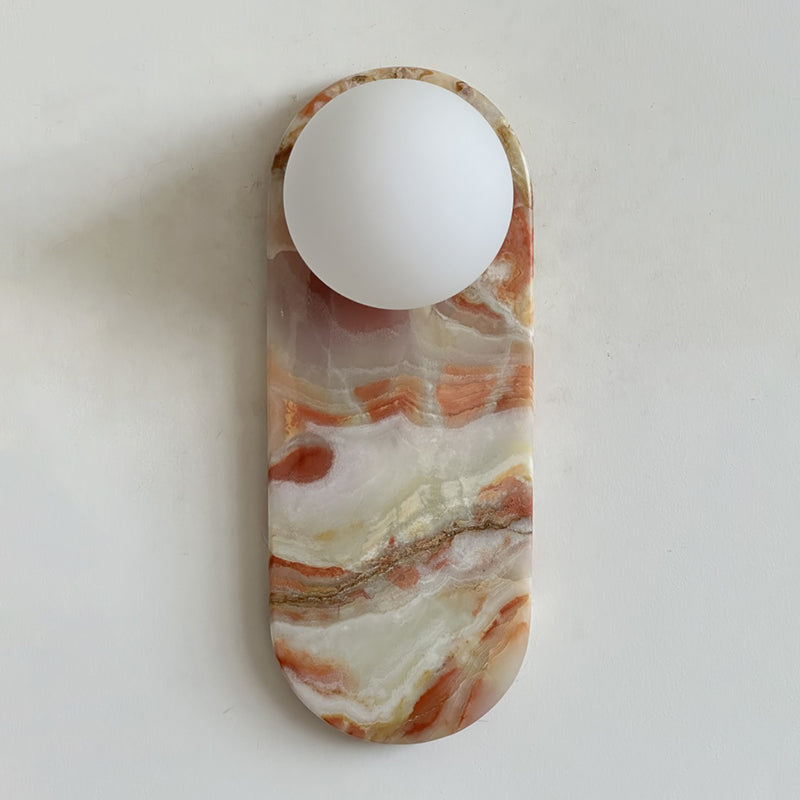 Idoraris Modern Minimalist Cyan Jade Sconce Wall Lamp - Letslighting