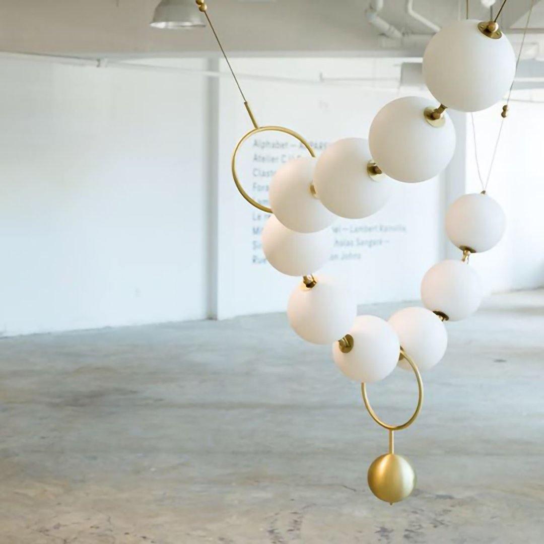 Lustra Pendant Lamp Necklace Glass - Letslighting