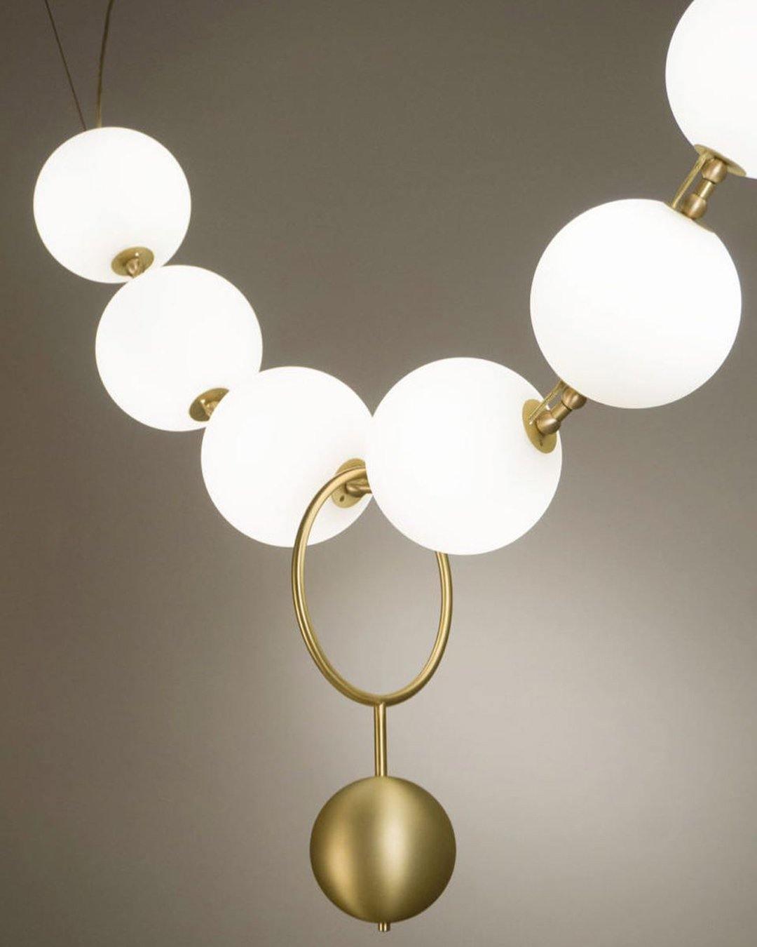 Lustra Pendant Lamp Necklace Glass - Letslighting