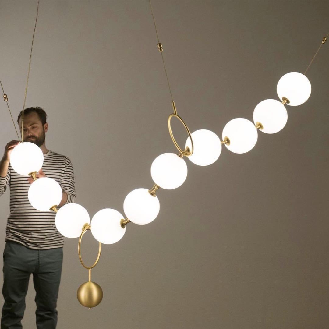 Lustra Pendant Lamp Necklace Glass - Letslighting