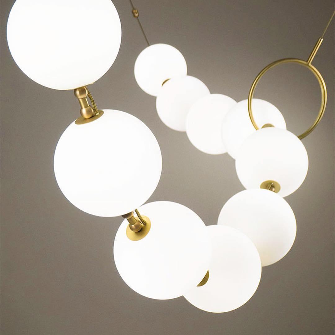 Lustra Pendant Lamp Necklace Glass - Letslighting