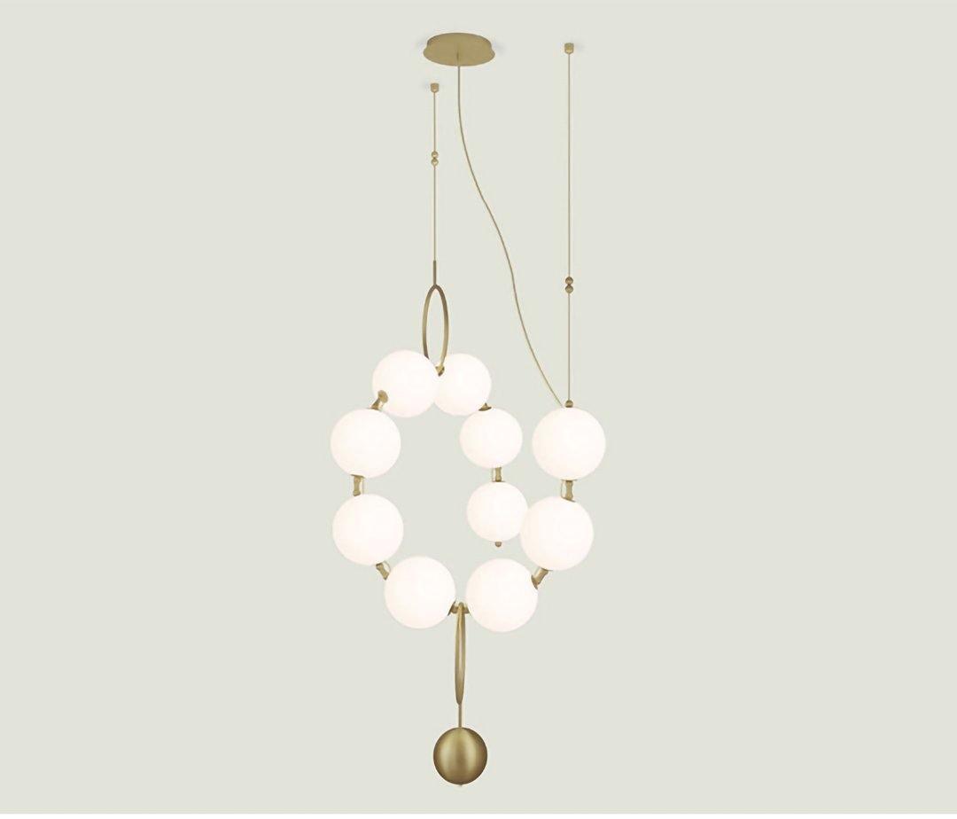 Lustra Pendant Lamp Necklace Glass - Letslighting