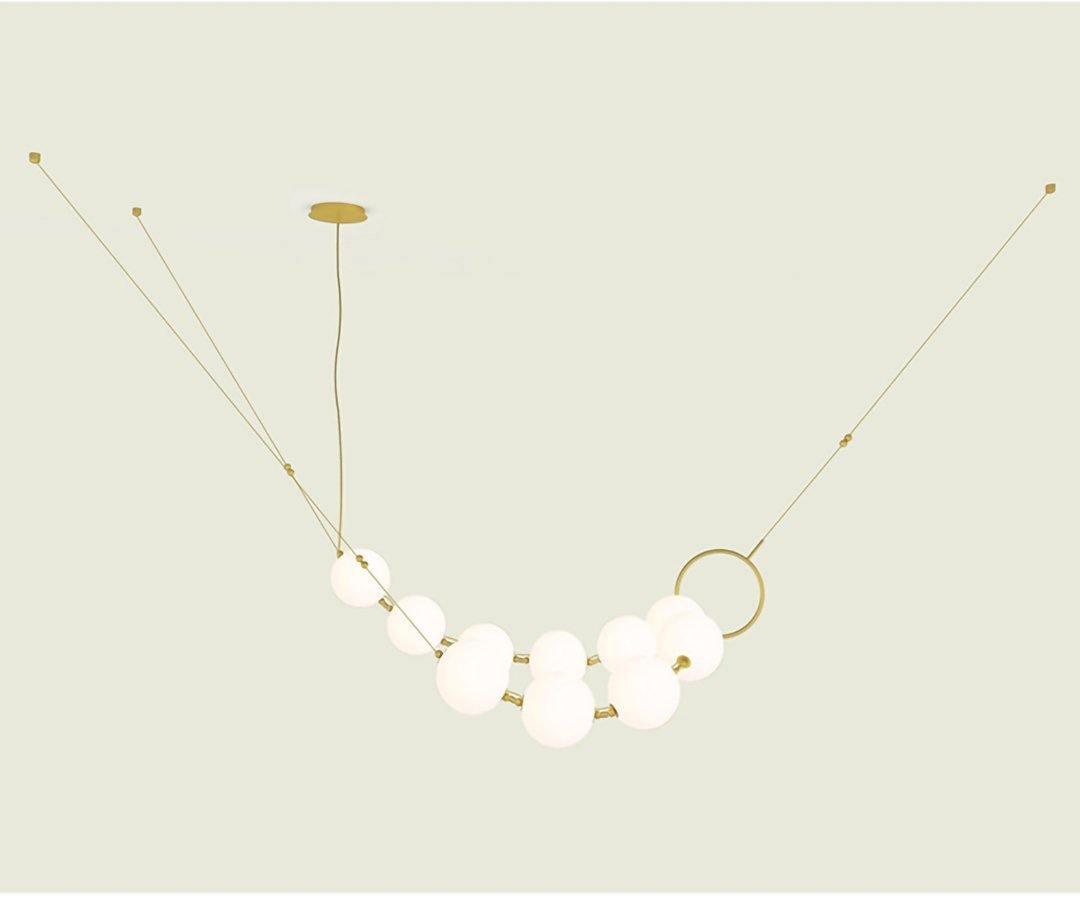 Lustra Pendant Lamp Necklace Glass - Letslighting