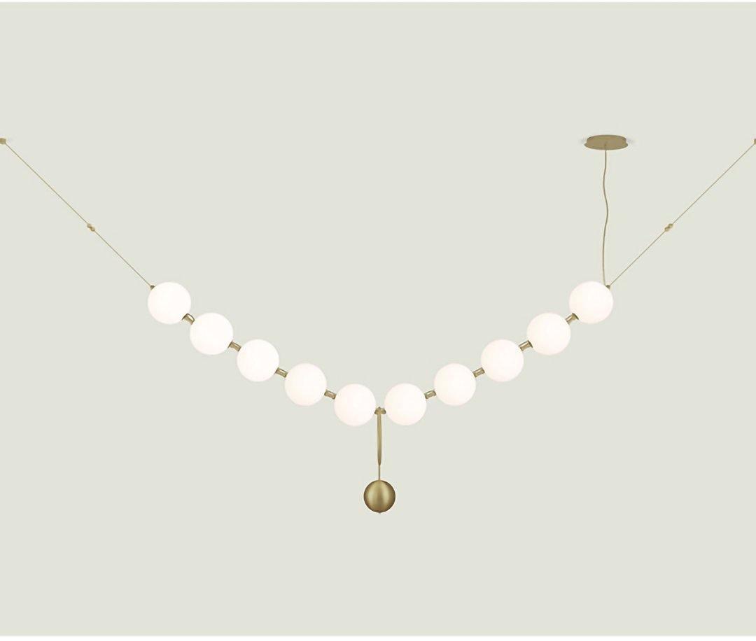 Lustra Pendant Lamp Necklace Glass - Letslighting