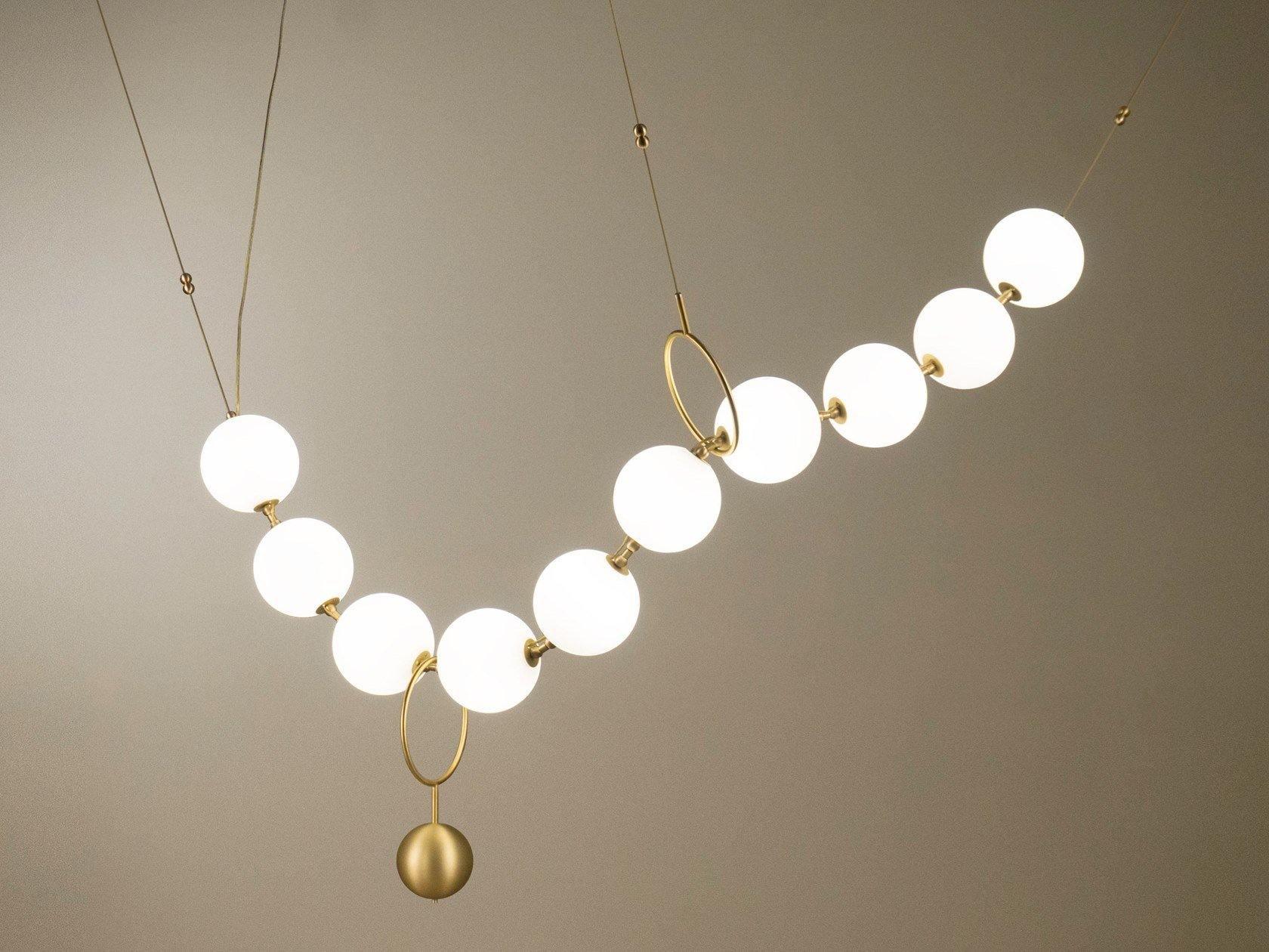 Lustra Pendant Lamp Necklace Glass - Letslighting