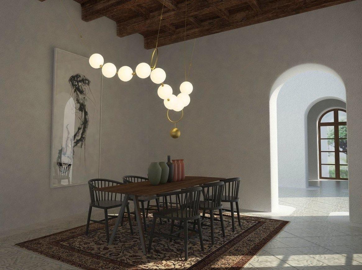 Lustra Pendant Lamp Necklace Glass - Letslighting
