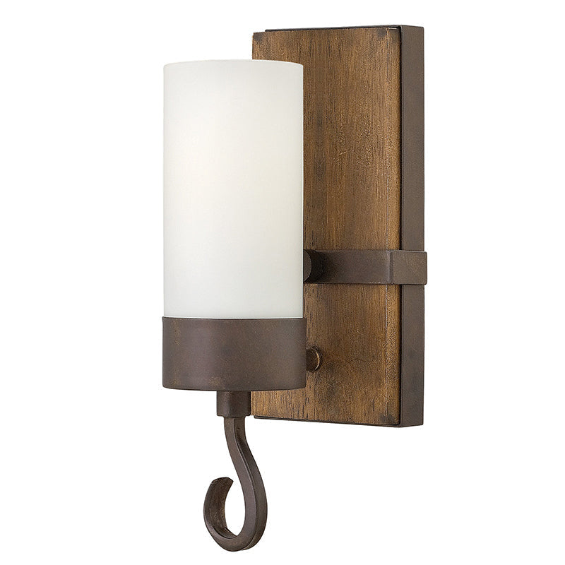 Elara Modern Minimalist Wooden Glass Wall Lamp - Letslighting